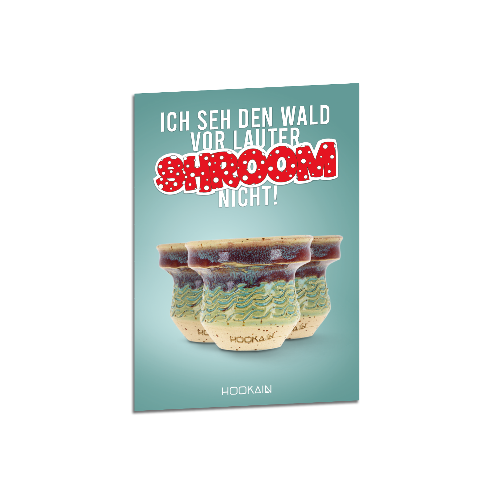 Hookain Poster - A3 - Shroom Wald