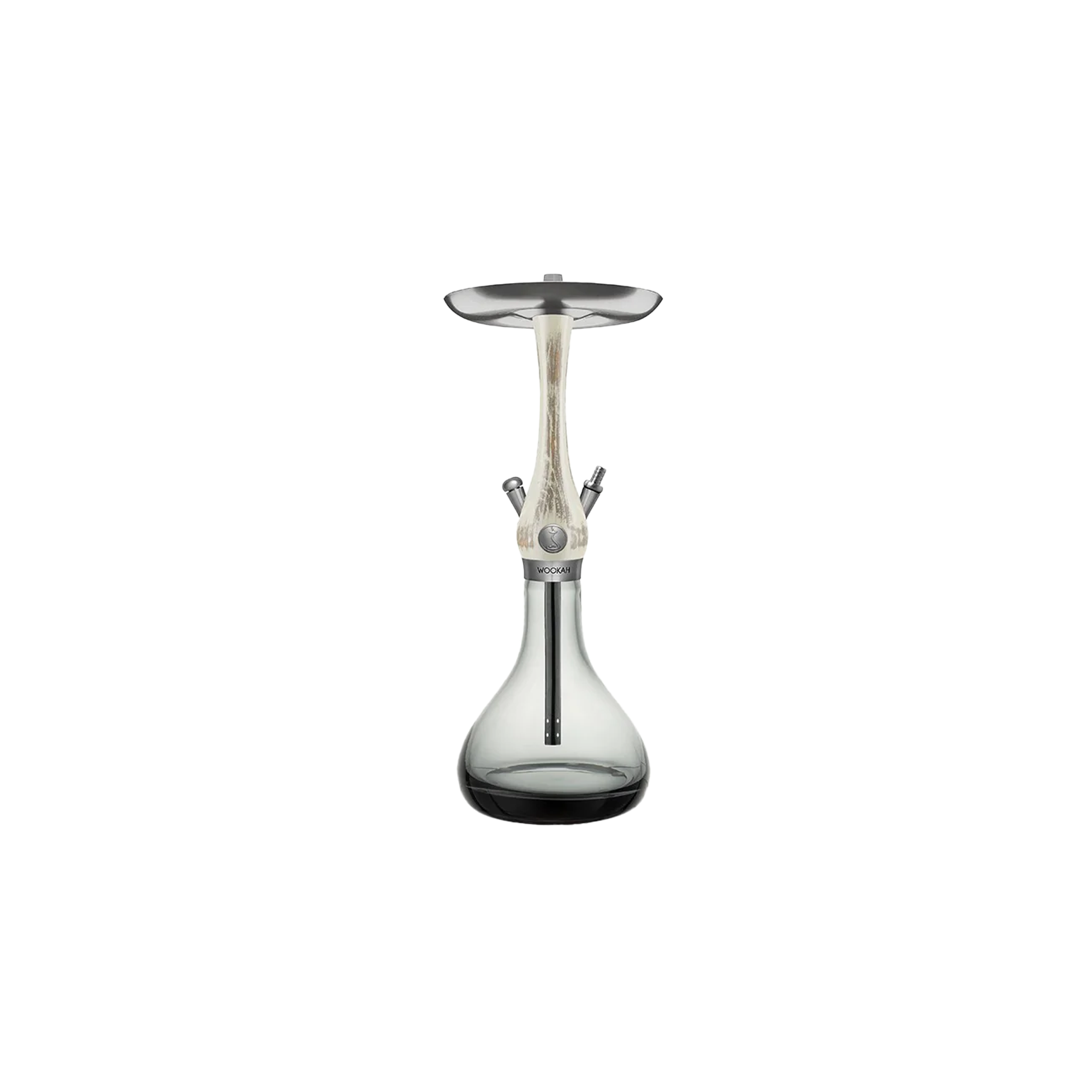 Wookah Mini Taupe Body Smoky Smooth Vase Shisha – Edelstahl & Quick Lock