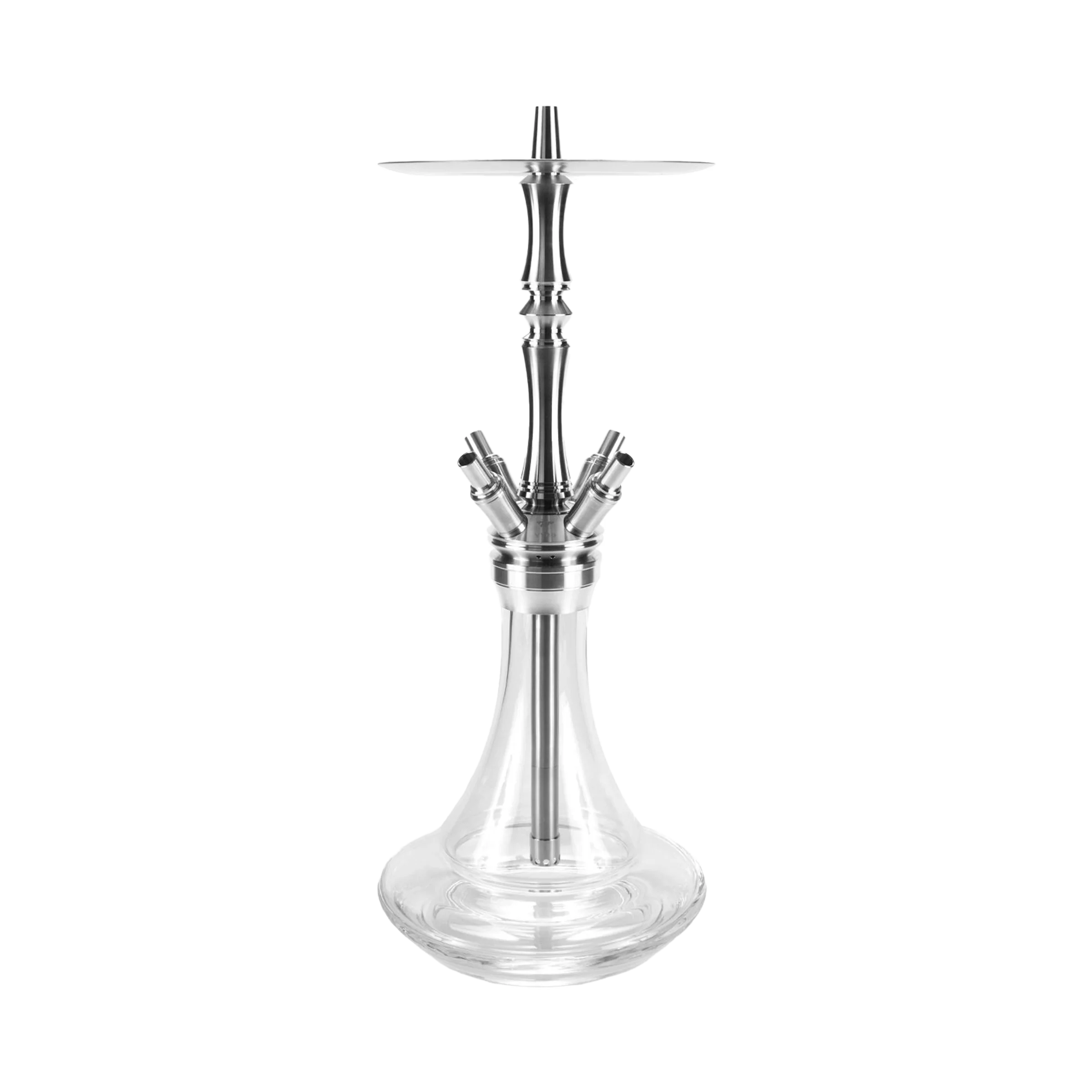 Vyro - Evoke - Clear - 4-Schlauch Edelstahl Shisha