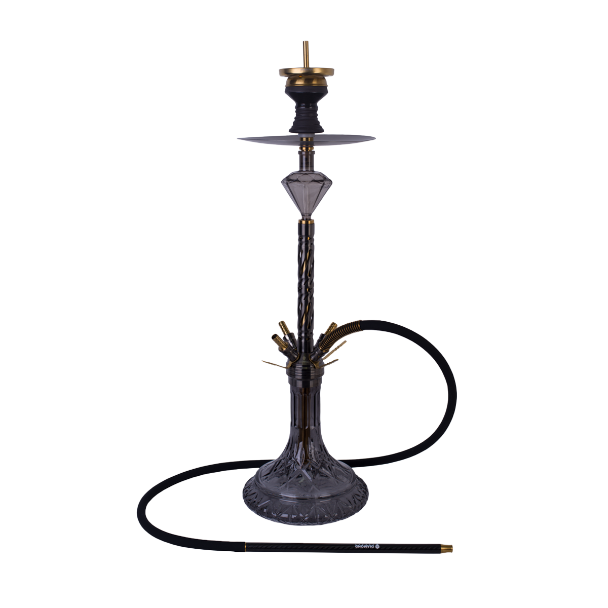 Diamond Hookah - Huracann 10.0 - Black