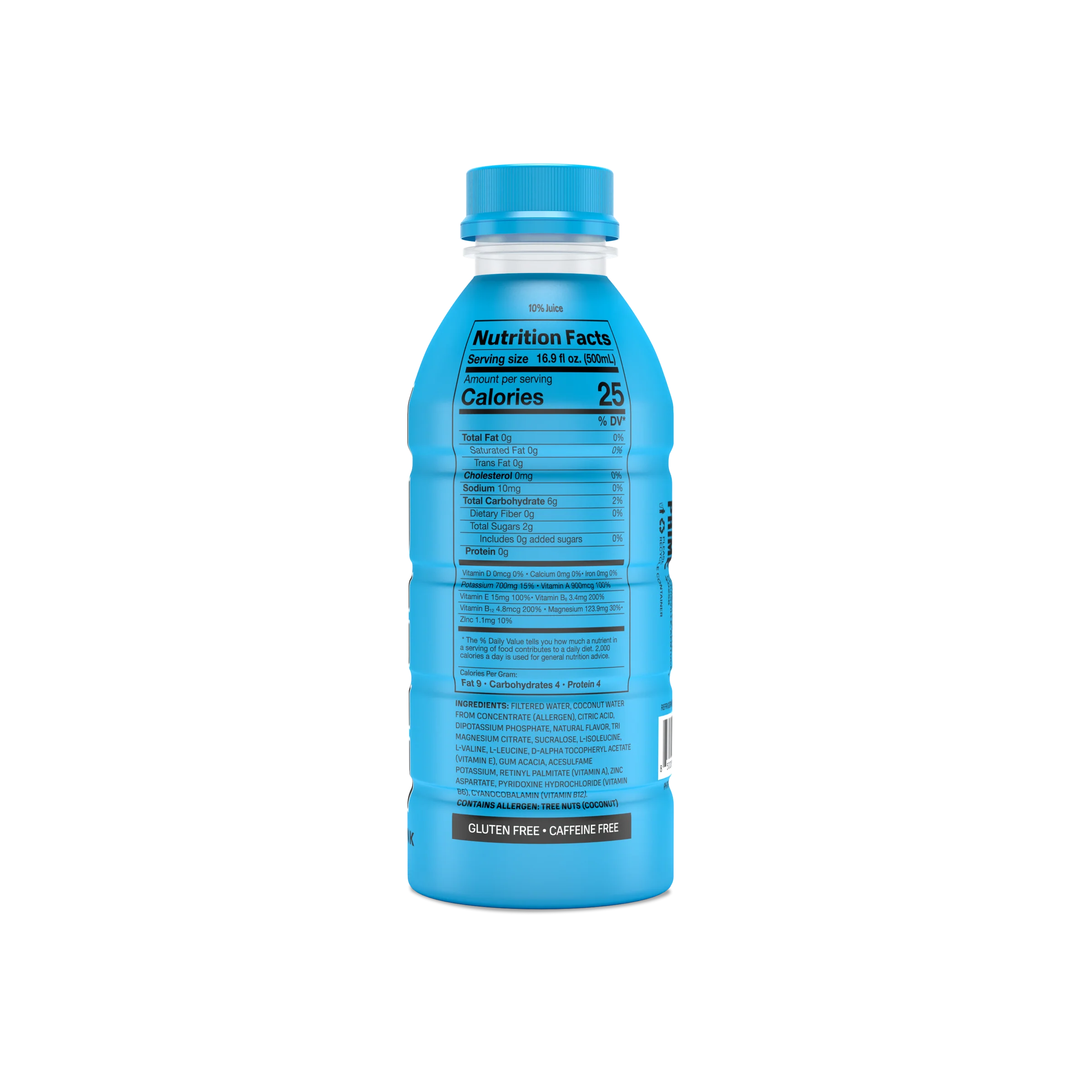 Prime Hydration - Sportdrink - Blue Raspberry - 500 ml - Energy Drink von Logan Paul und KSI - Aus den USA 4 Prime Hydration - Sportdrink - Blue Raspberry - 500 ml - Energy Drink von Logan Paul und KSI - Aus den USA 4