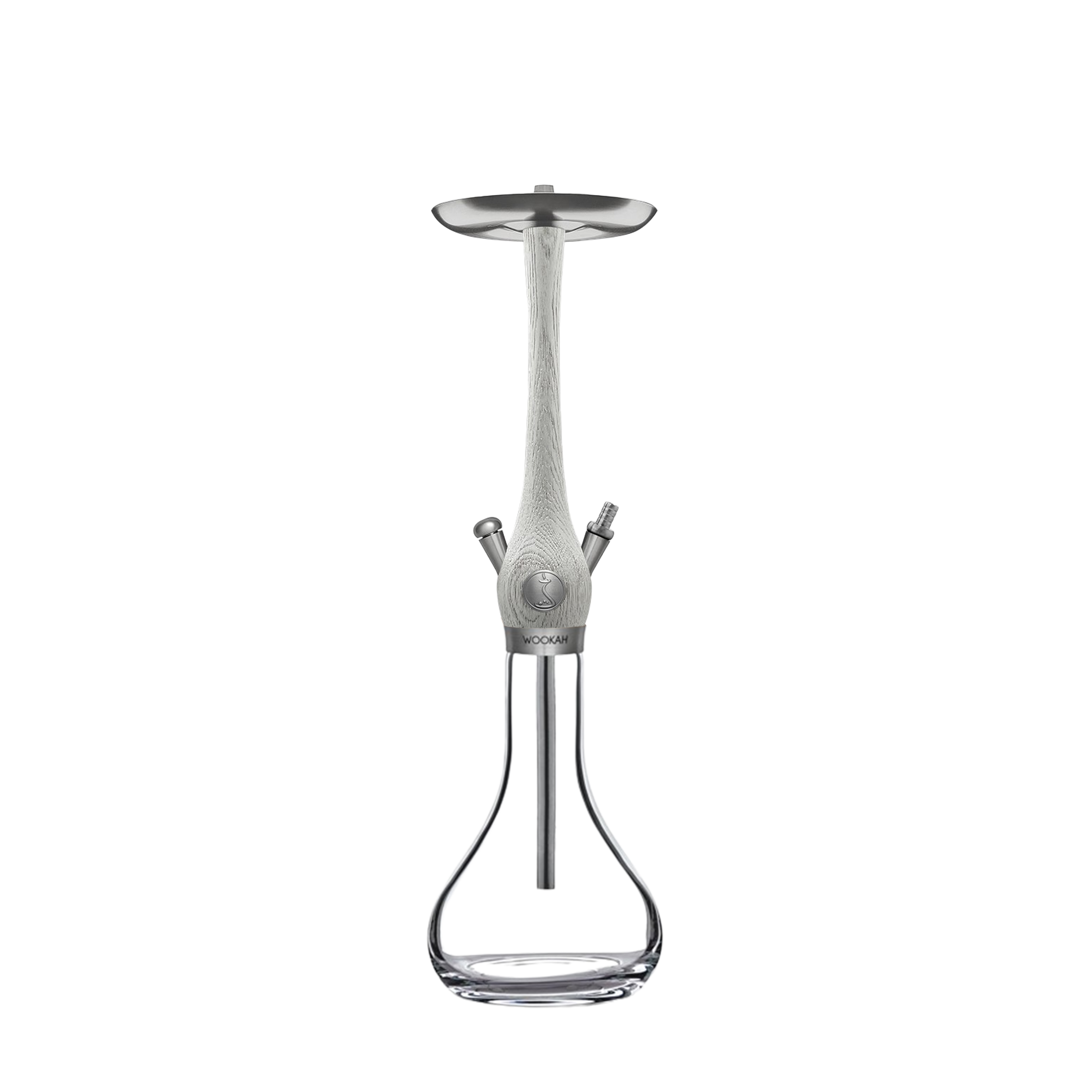 Wookah - Set - White Nox Body - Smooth Vase - Bundle 1