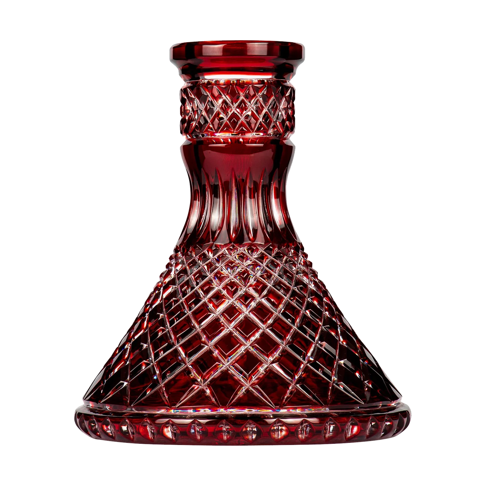 Moze Exclusive - Glass Cone - Crown Cut - Red 1