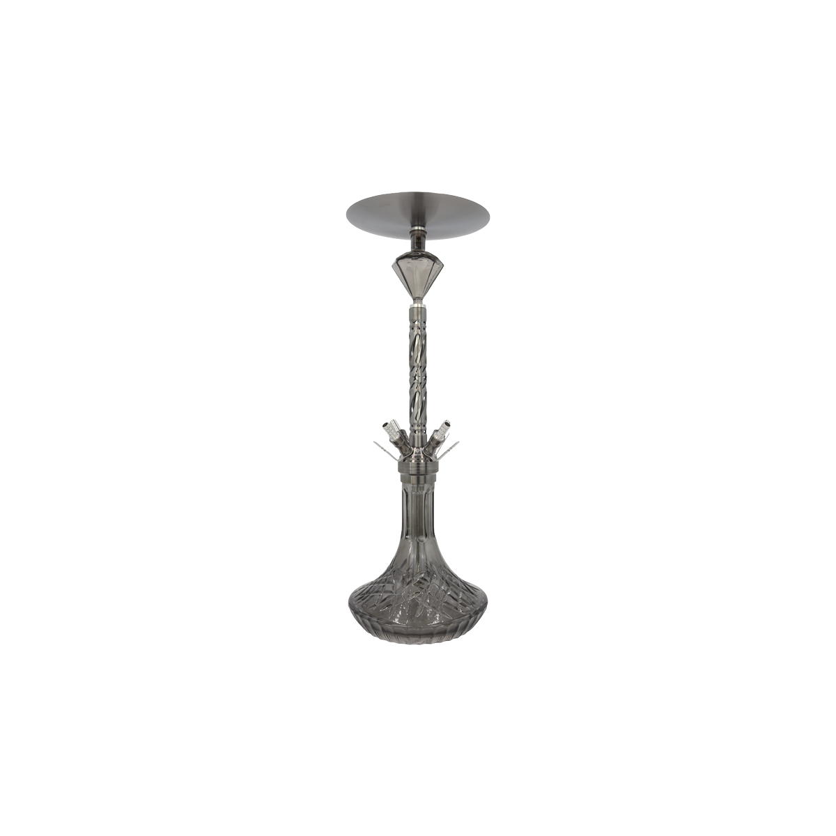 Diamond Hookah - Huracann 12.0 - Silver