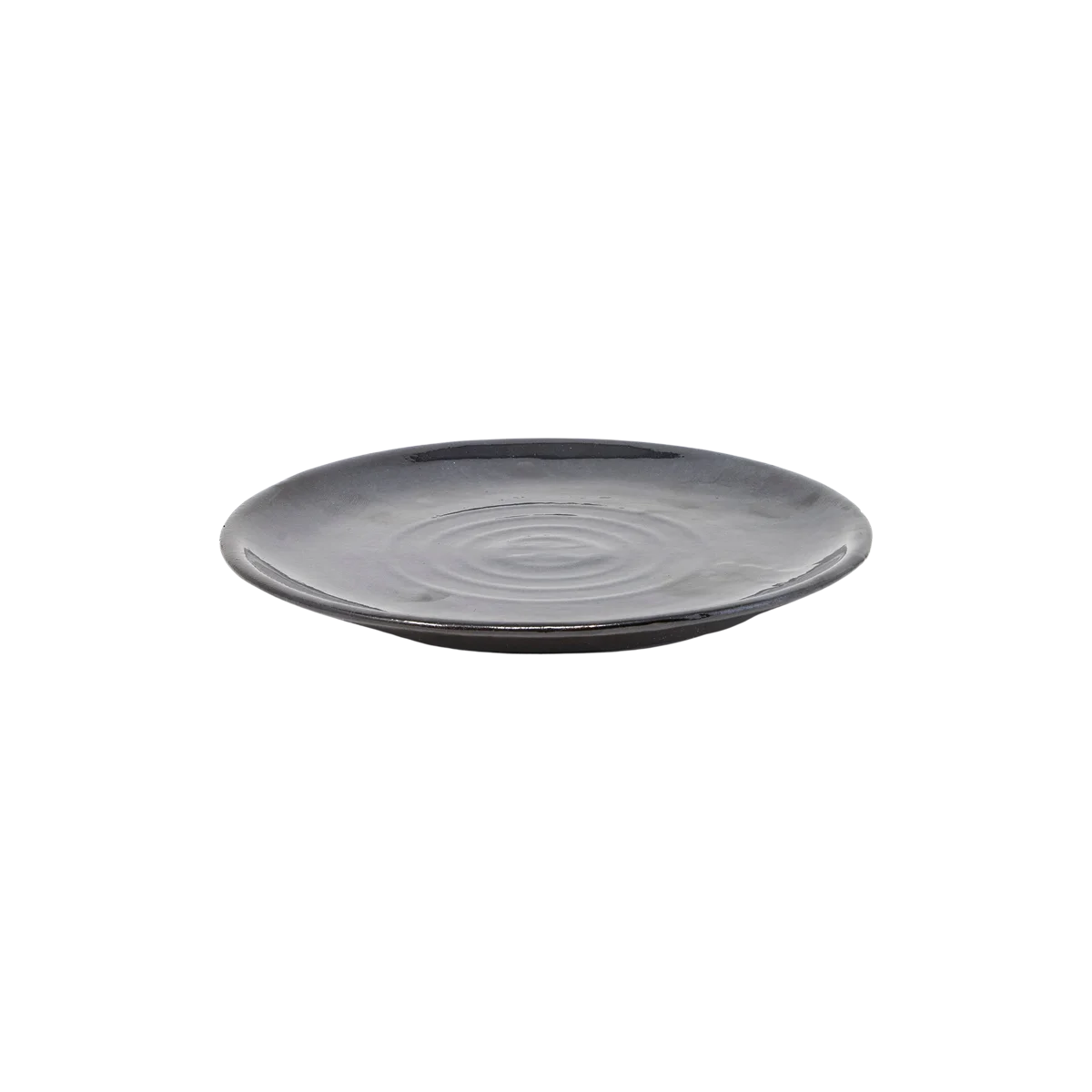 BRÜSTUCK STONEWARE - PLATE - SNACK - LAGOON