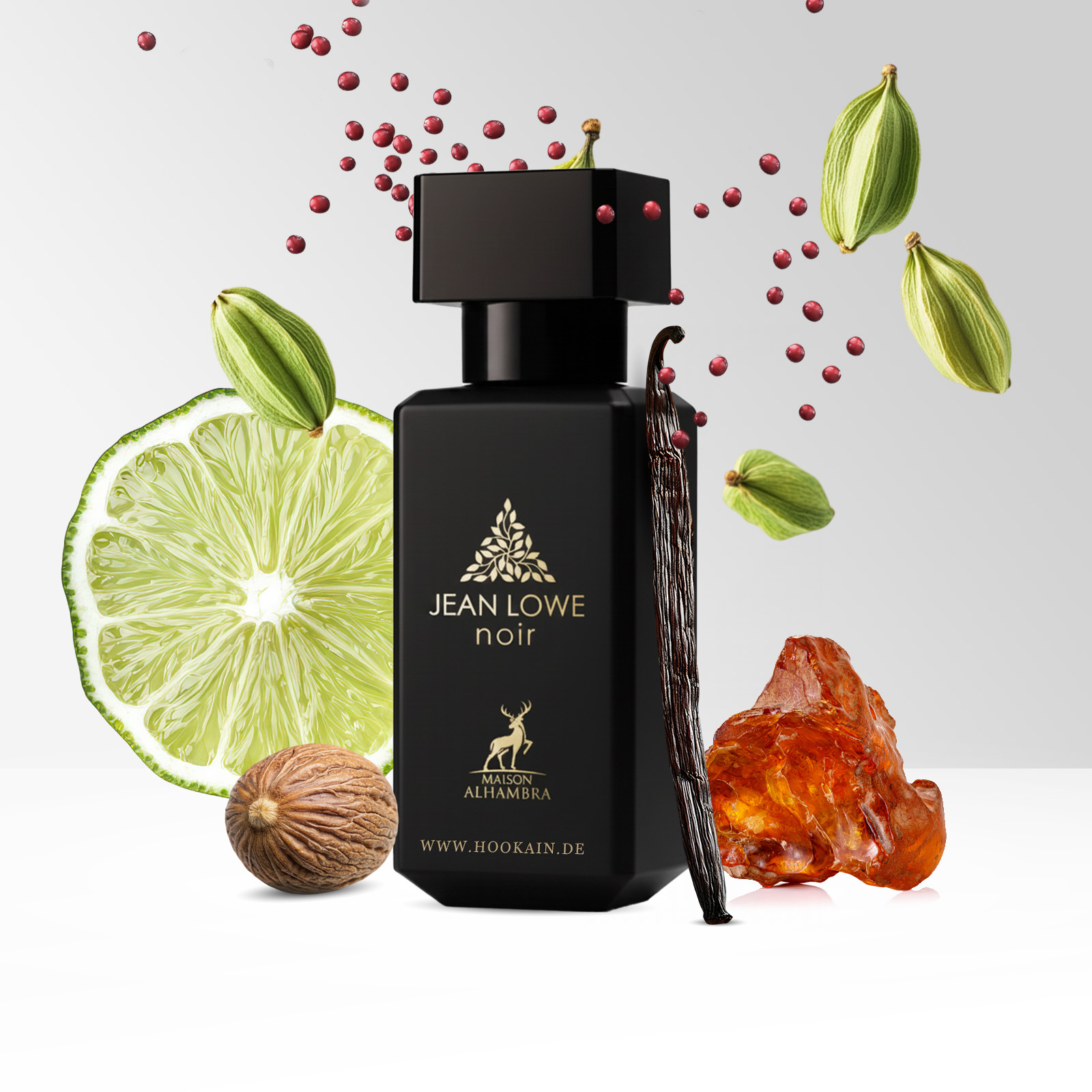 Maison Alhambra Jean Lowe Noir 30 ml Eau de Parfum – orientalisch-würzig 1