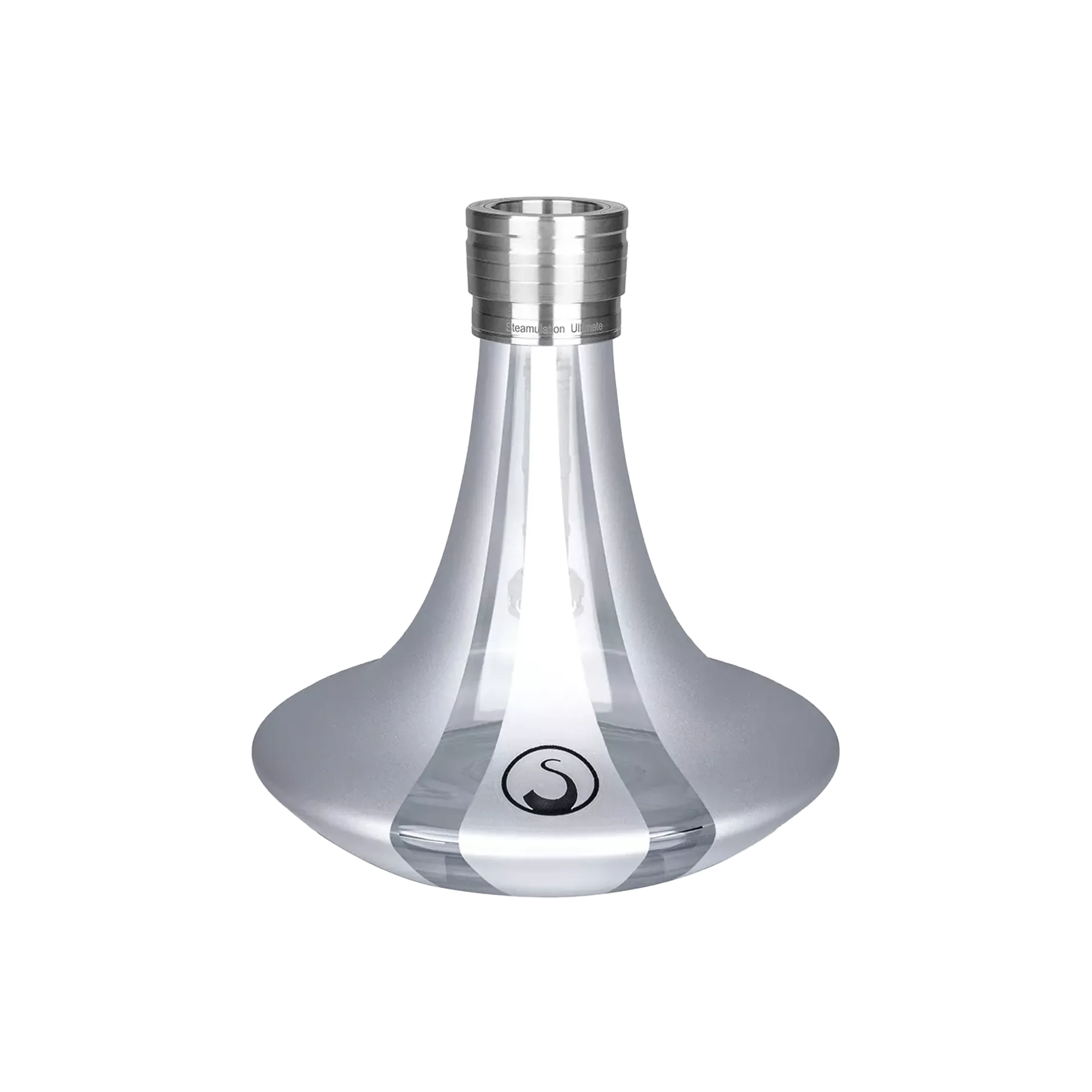 Hochwertige Steamulation Ultimate/Ultimate One II Shisha Bowl mit Steam Click Silver Matt Metallic g&uuml;nstig  kaufen 1
