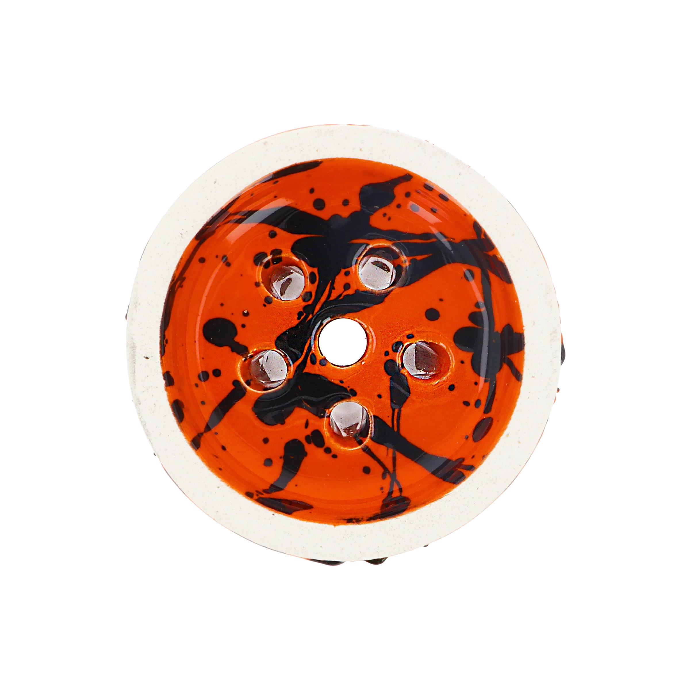 Hookain 5- Hole Pumpkin Splatter - Limited Edition 3