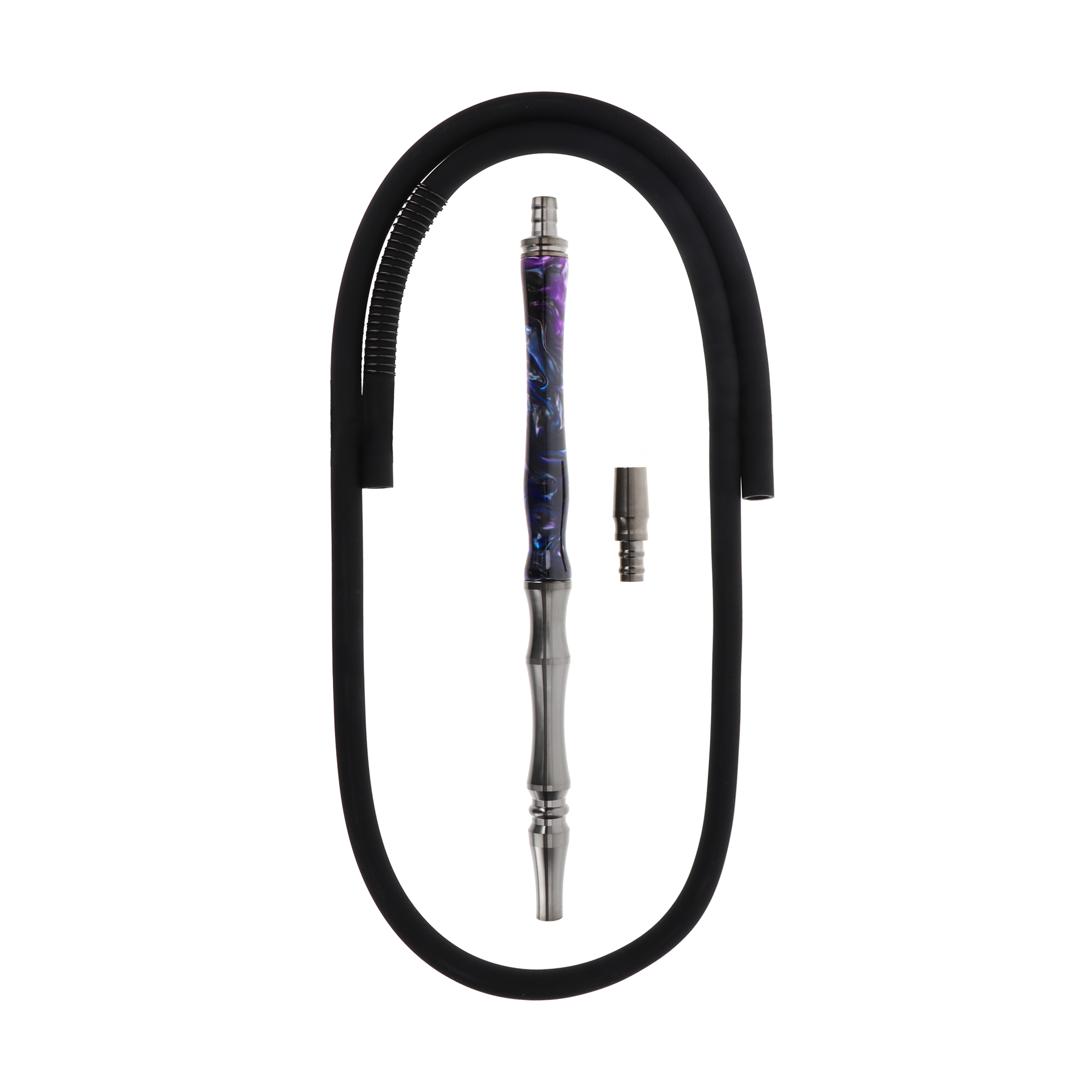 Invi - Recursion - - Hose Set -  - Stainless Steel - 18/8 - Gun Metal - Black - Blue - Lila