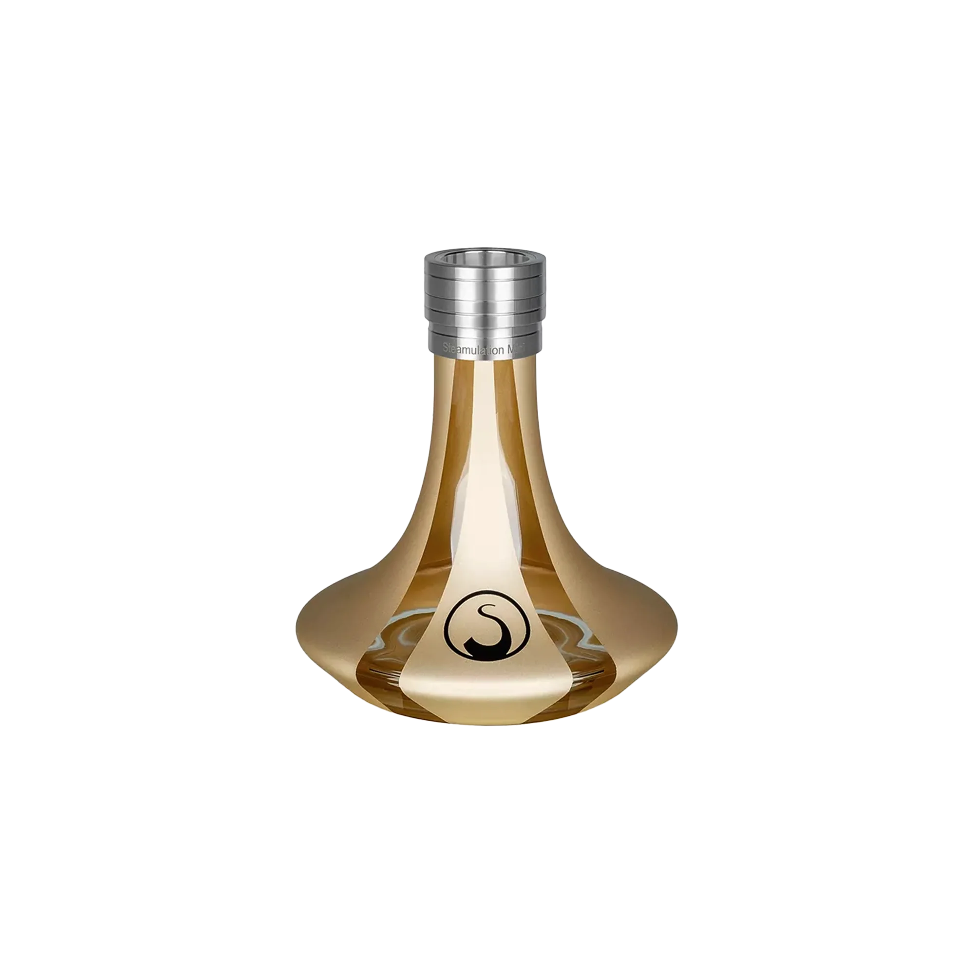 Hochwertige Steamulation Mini Gen 2 Shisha Bowl mit Steam Click Gold Matt Metallic g&uuml;nstig  kaufen 1