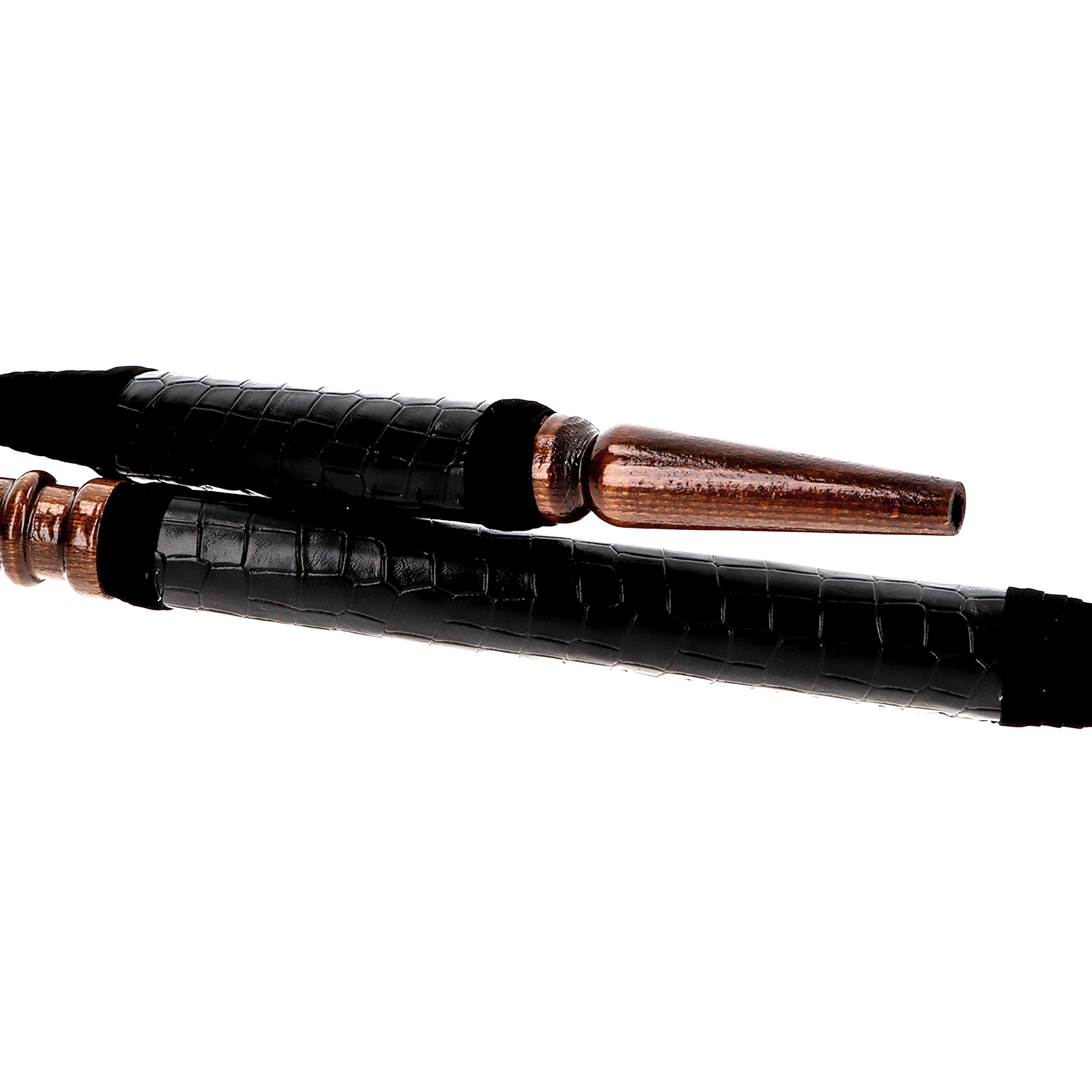 Dampfbock - Lederstoff Schlauchset - Black | Shisha-Zubehör günstig online kaufen - Hookain Onlineshop3 Dampfbock - Lederstoff Schlauchset - Black | Shisha-Zubehör günstig online kaufen - Hookain Onlineshop3