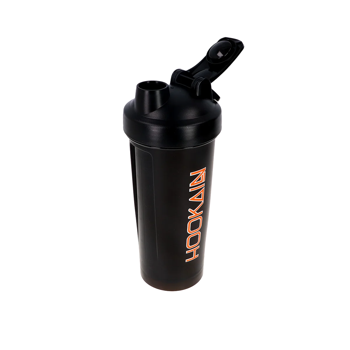 Hookain Shaker Zesty Black – Protein Shaker 600 ml mit Edelstahlkugel & UV-Logo 4