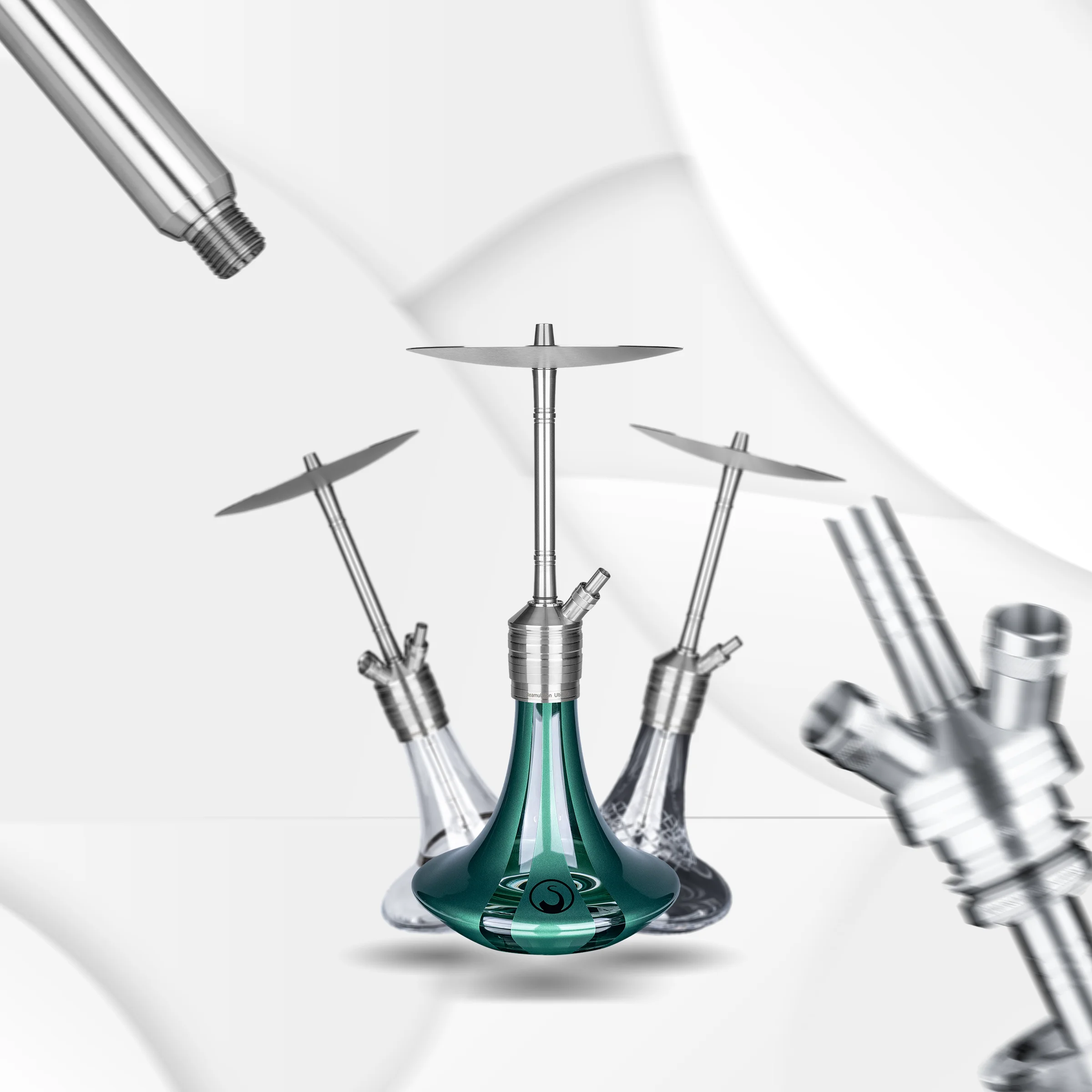 Edelstahl Shishas