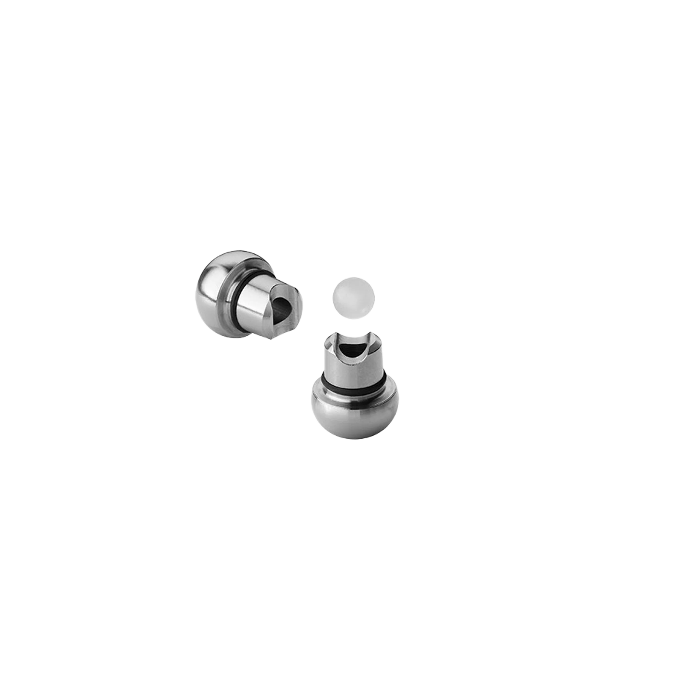 Wookah - Mini - Ventil - Edelstahl - Set 1