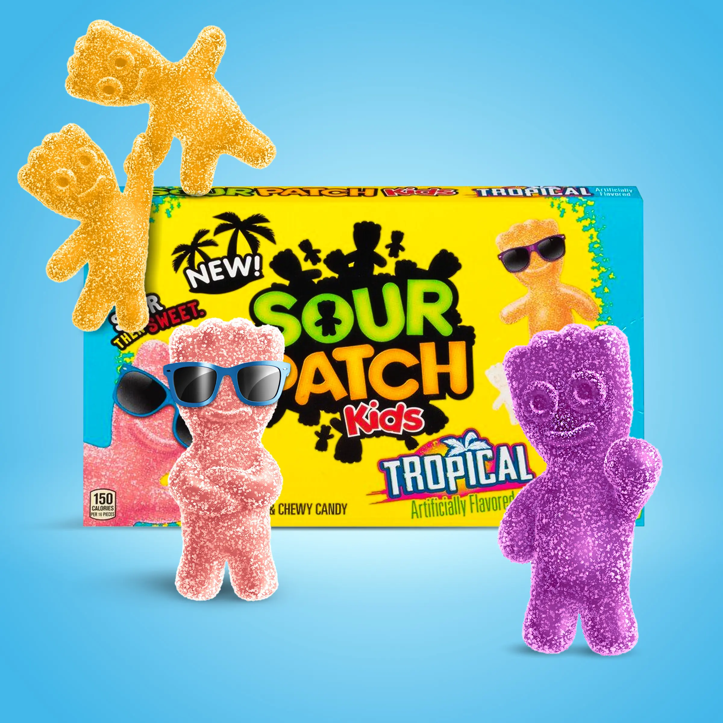 Sour Patch Kids Tropical  99 g | Günstig Online bestellen 1