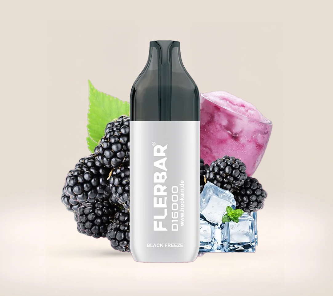 Flerbar D16000 Black Freeze E-Zigarette 12ml – 16.000 Puffs