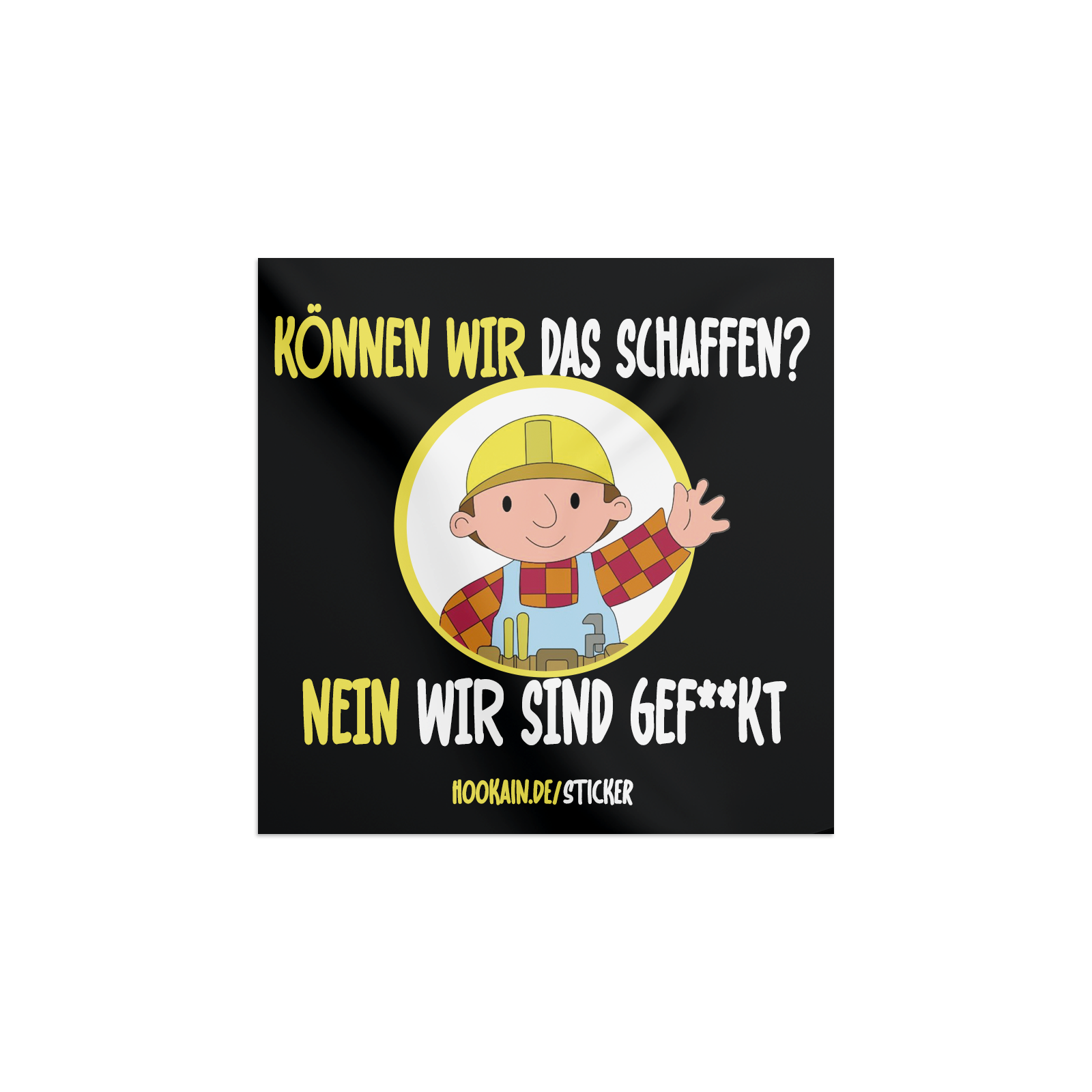  Hookain - Sticker Bundle - 9er Booster Pack - Edition B - Lustige Party Aufkleber 3