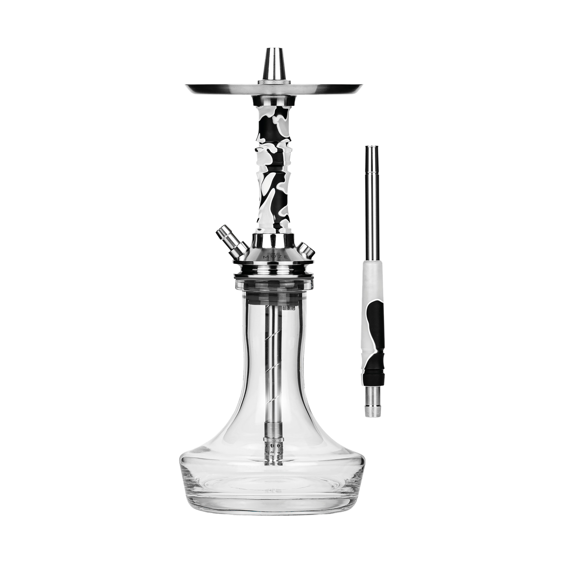 MOZE Breeze Pro Candy Line Grey / White Shisha Online bestellen