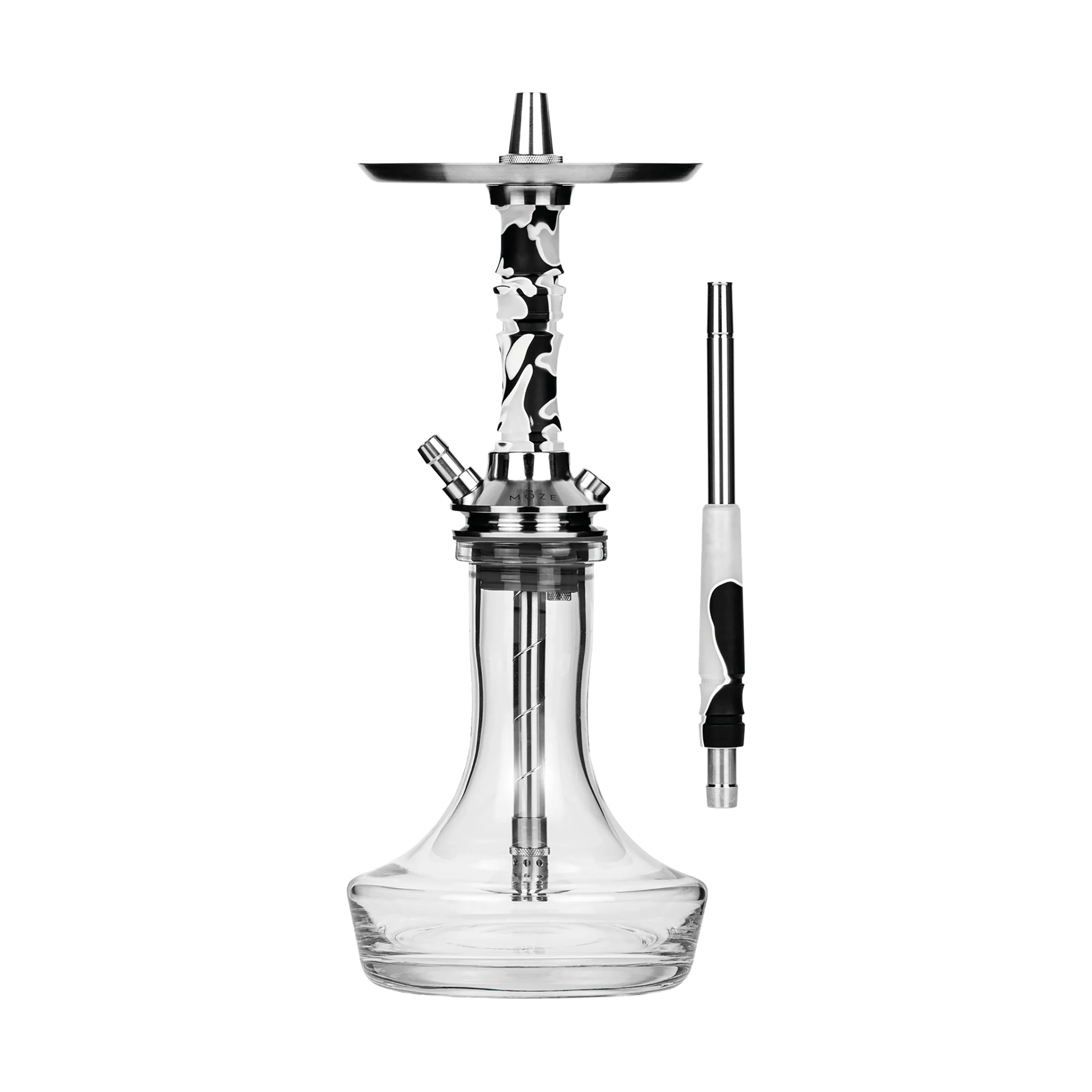 MOZE Breeze Pro Candy  Line Grey / White  Shisha Online bestellen