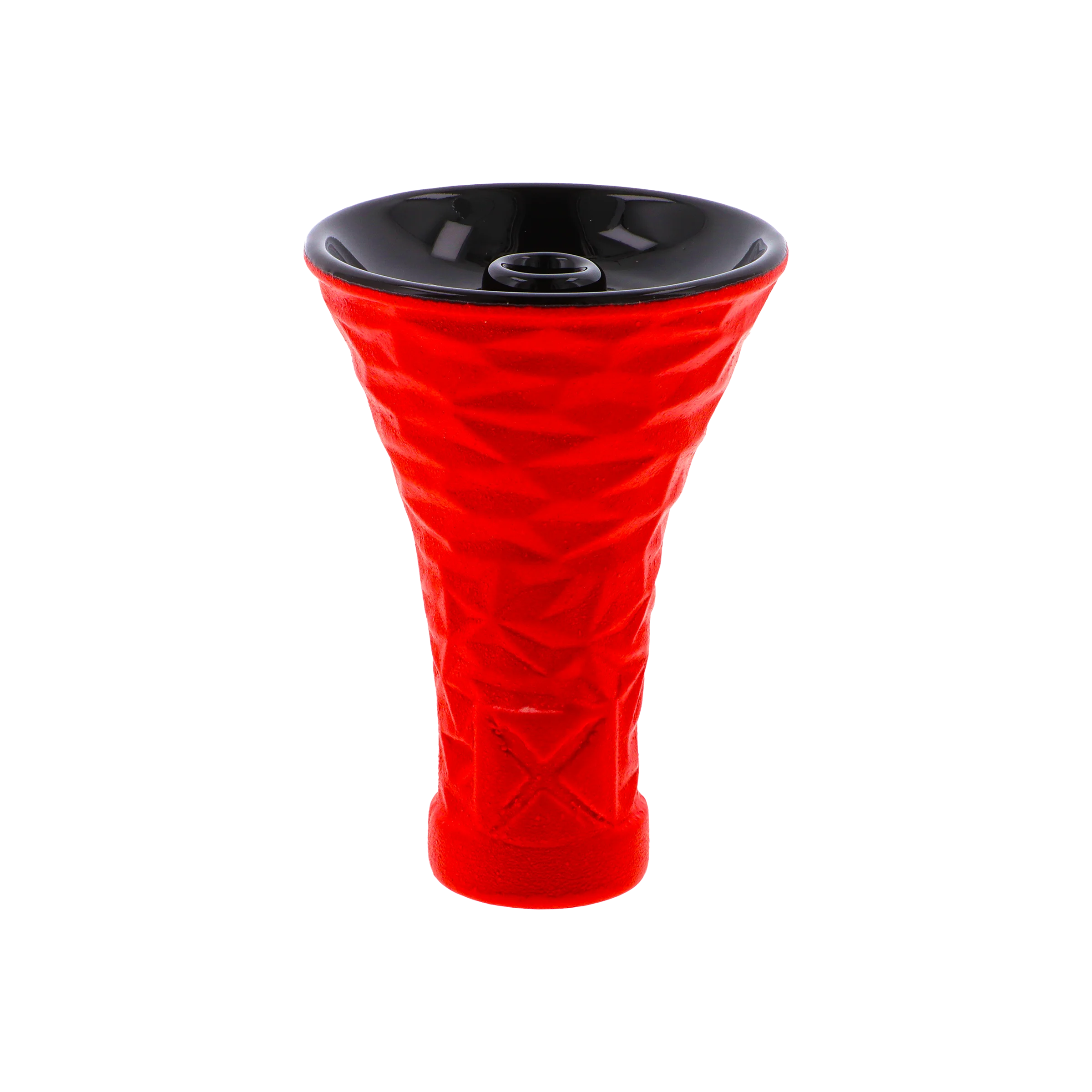 X-Schischa x Werkbund - Phunnel - Polygon - Red White | Alle neuen Farben der Low Capacity Bowl Köpfe günstig online kaufen - Hookain Shisha-Onlineshop