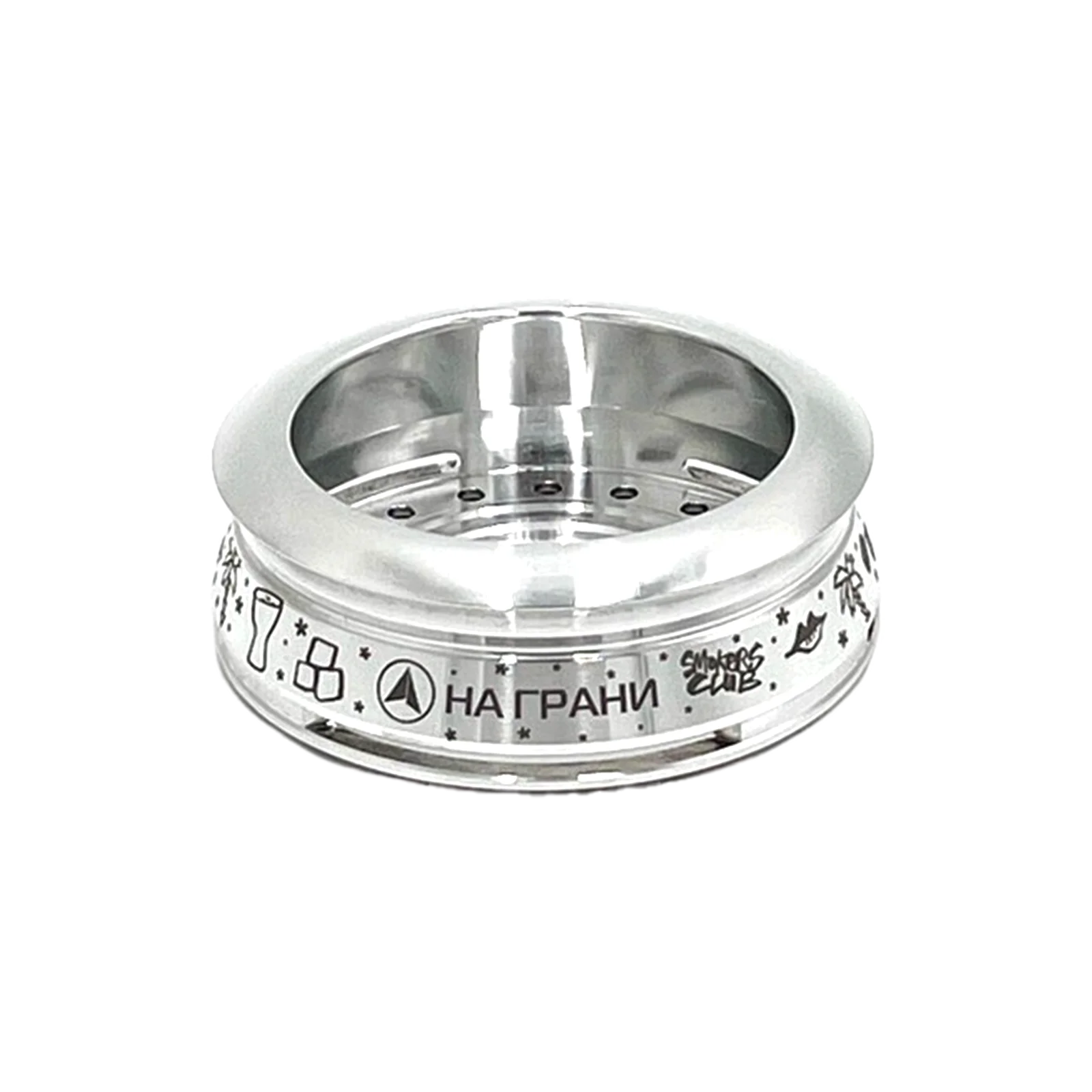 NA GRANI X FUMELO HMD Smokebox Silber | Premium Kopfaufsatz bestellen 2 NA GRANI X FUMELO HMD Smokebox Silber | Premium Kopfaufsatz bestellen 2