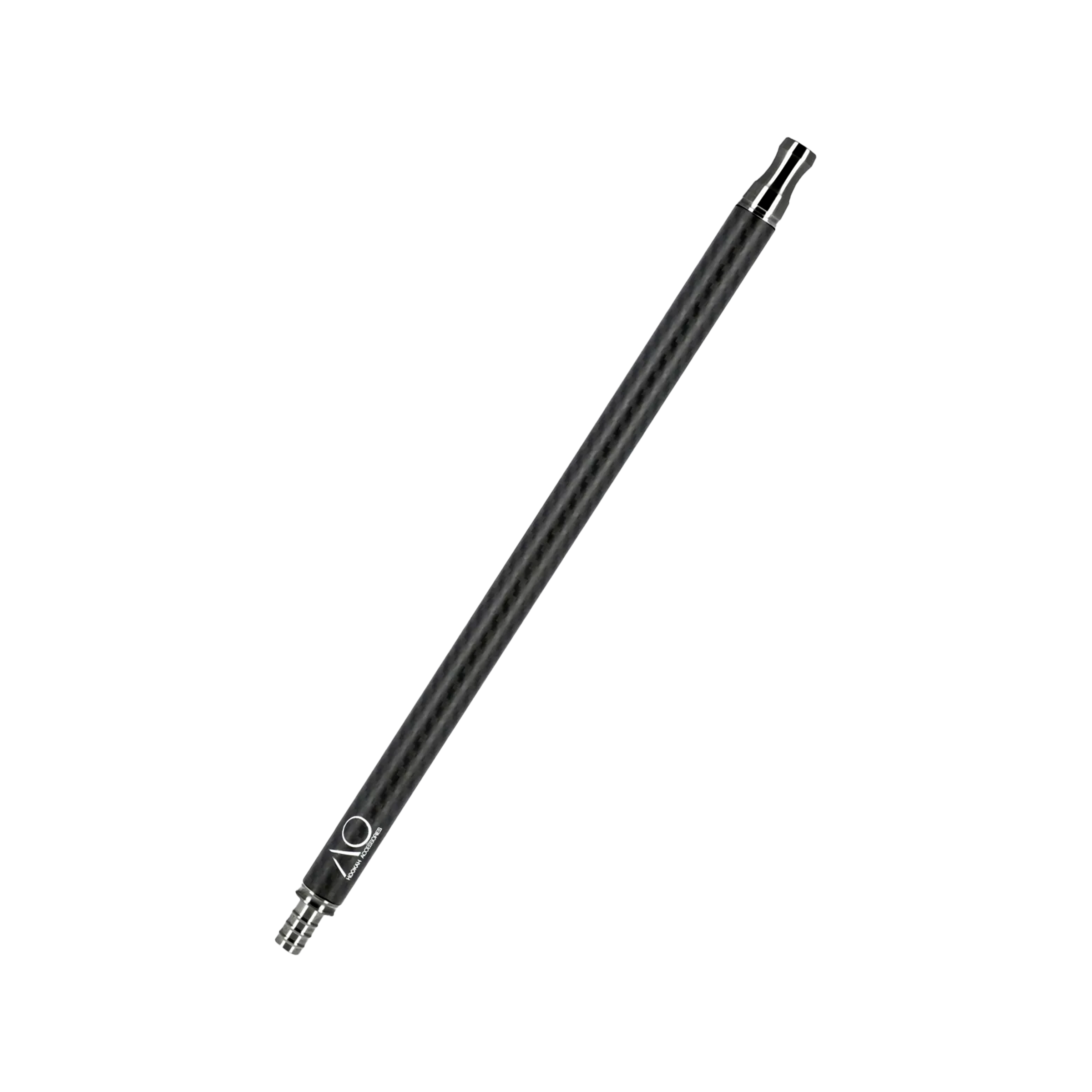 AO - Mundst&uuml;ck - Carbo Ono - Edelstahl - Gun Metal - 38 cm | Shisha-Zubeh&ouml;r g&uuml;nstig online kaufen - Hookain Onlineshop1