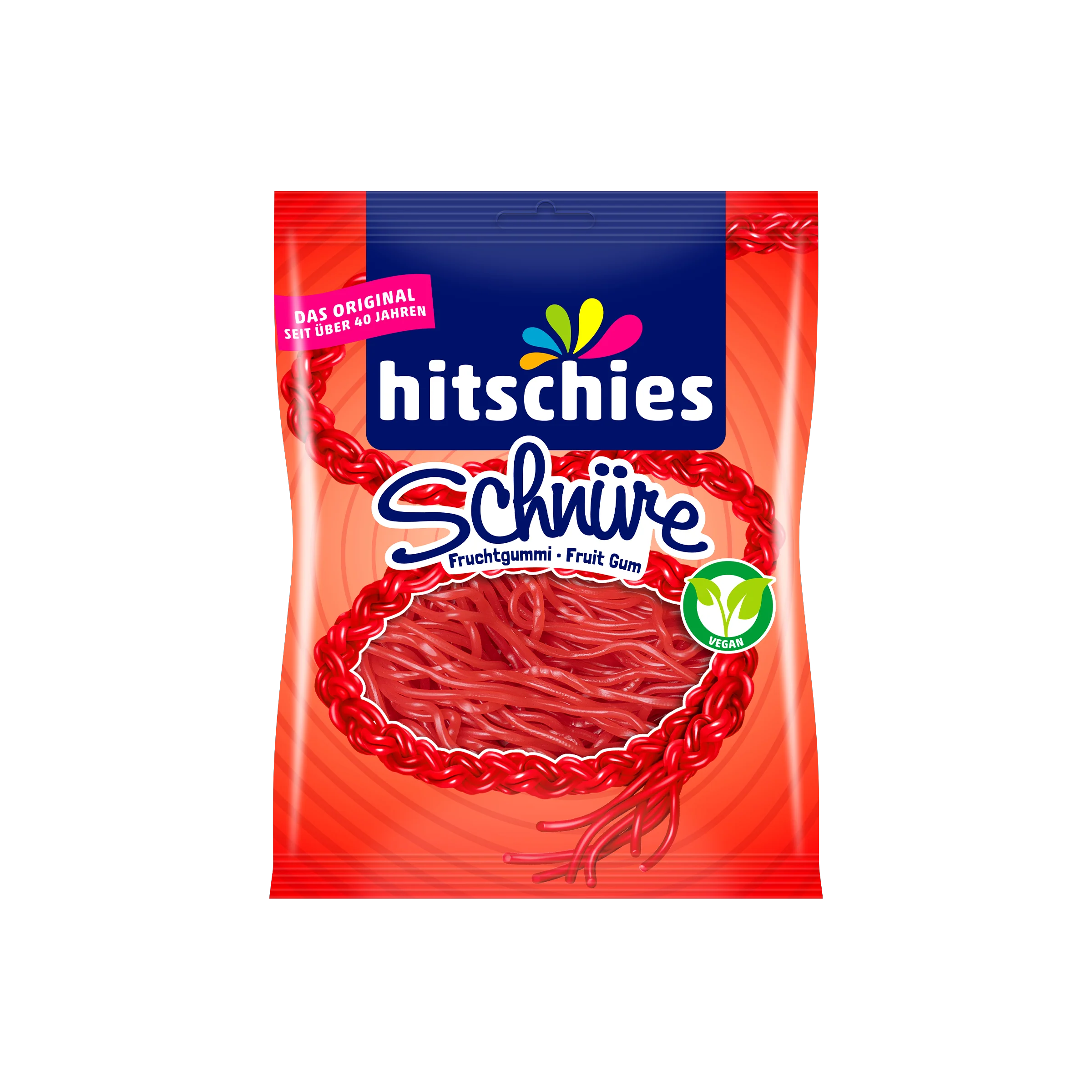 Hitschies Schnüre Erdbeere 125 g | Candys günstig online 2