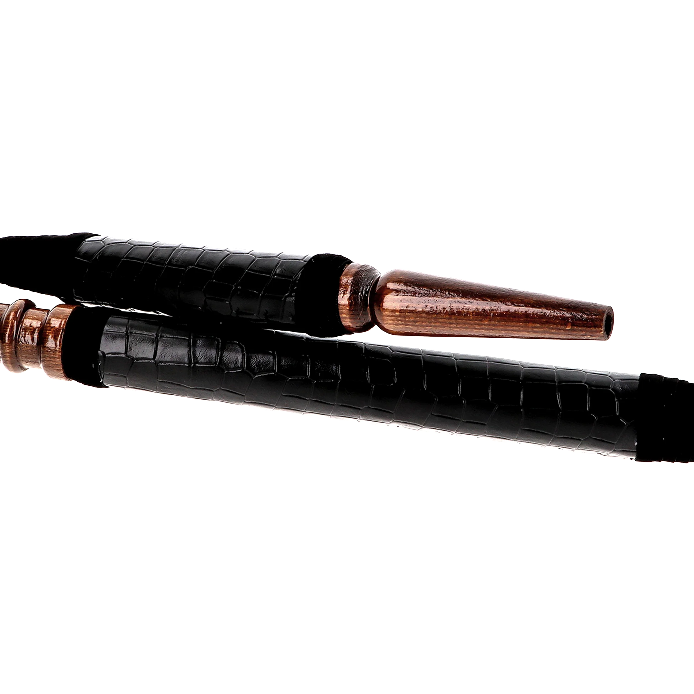 Dampfbock - Lederstoff Schlauchset - Black | Shisha-Zubehör günstig online kaufen - Hookain Onlineshop3 Dampfbock - Lederstoff Schlauchset - Black | Shisha-Zubehör günstig online kaufen - Hookain Onlineshop3