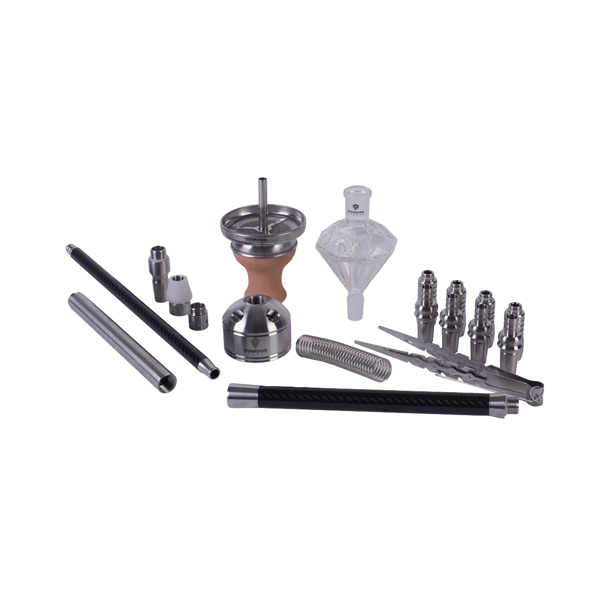 Diamond Hookah - Carbonado 6.0 - Transparent