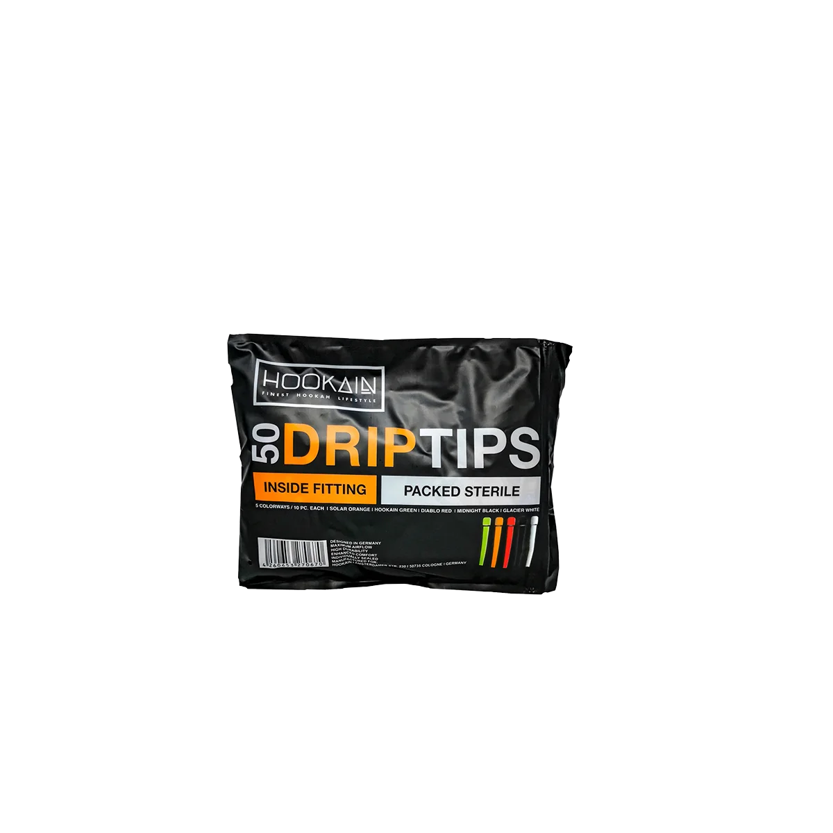 Hookain - Drip Tips - Hygiene Mouthpieces - 50 Stk.