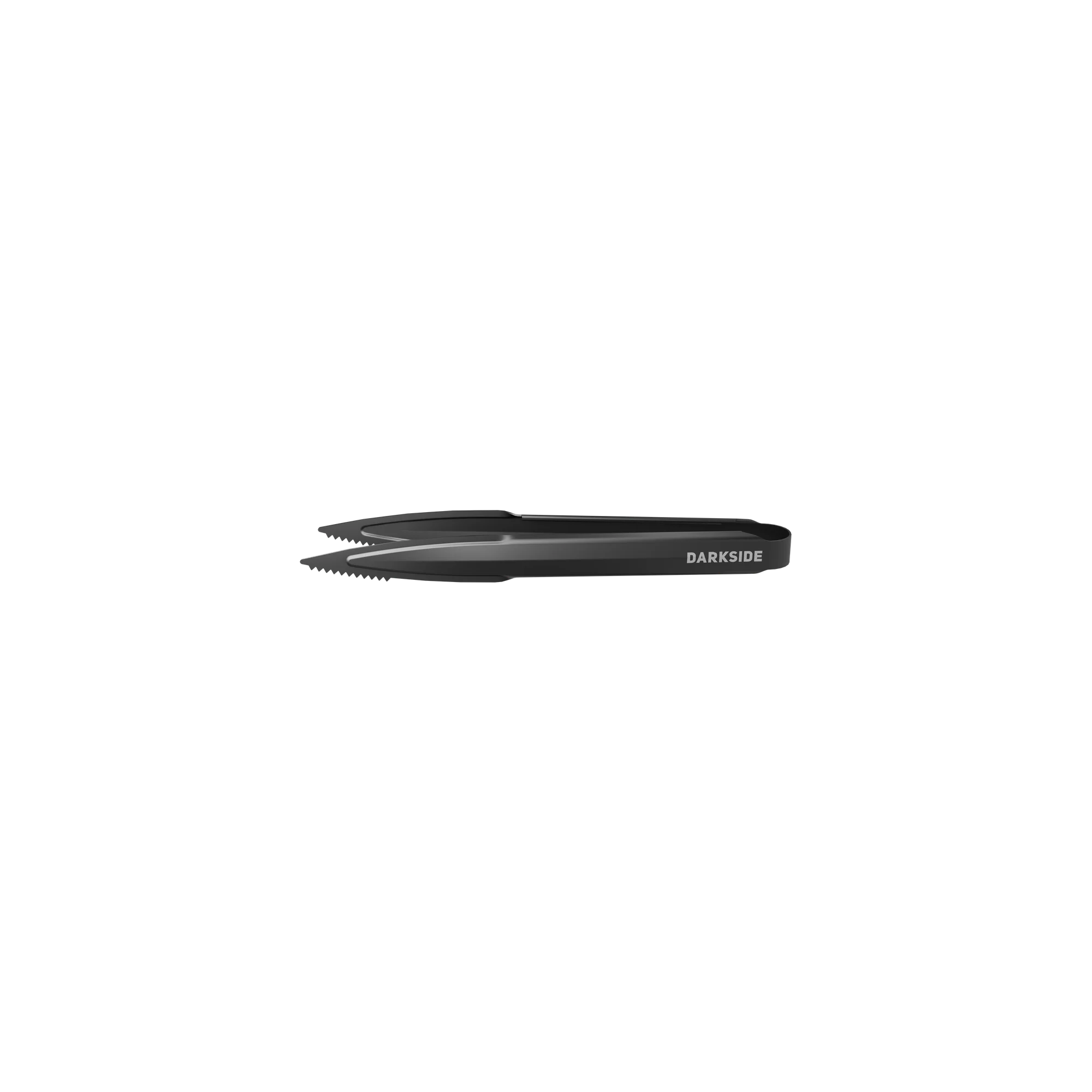 Darkside D-Tong Kohlezange 20 cm in Graphite mit Cuttern