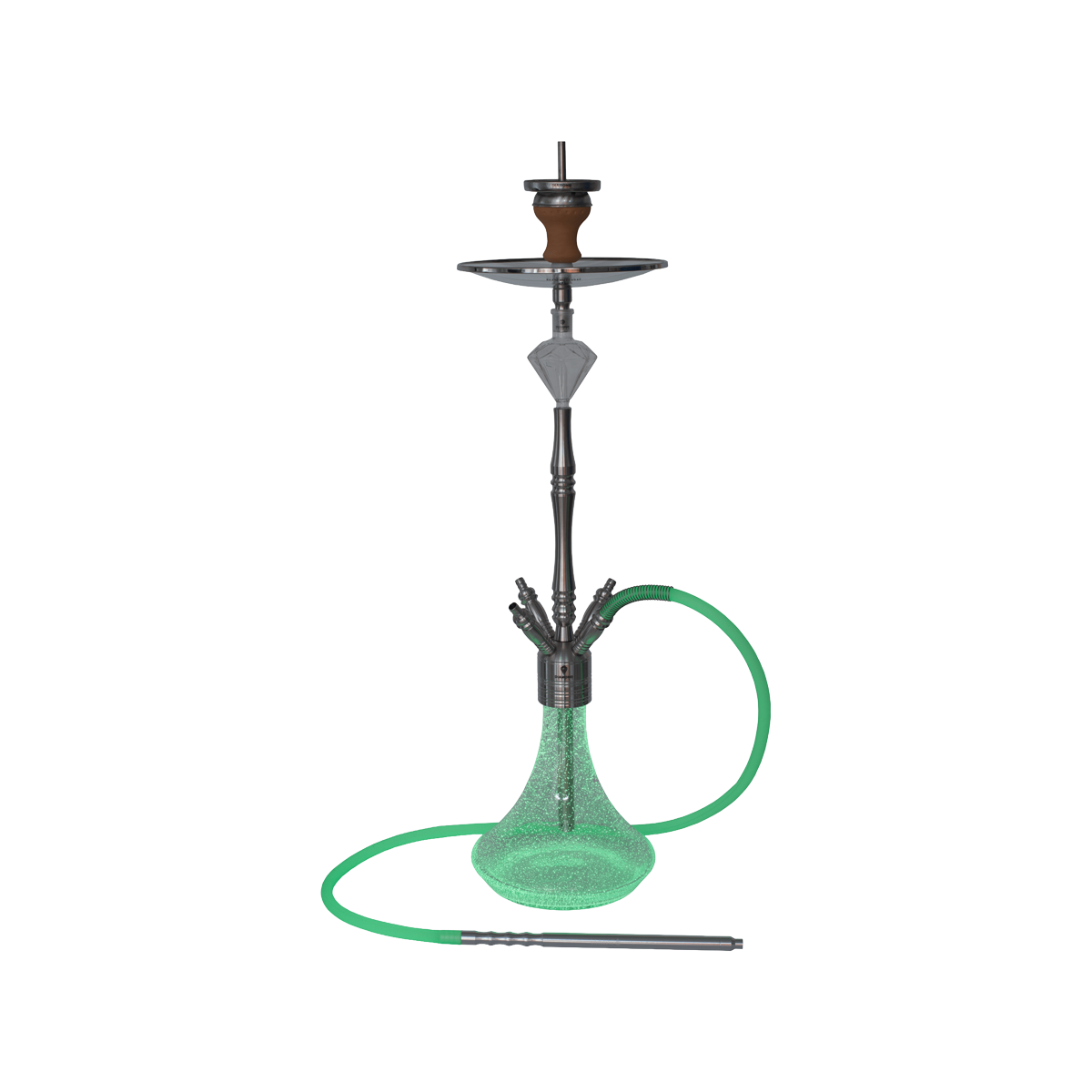 Diamond Hookah - Ruby 2.0 Glow