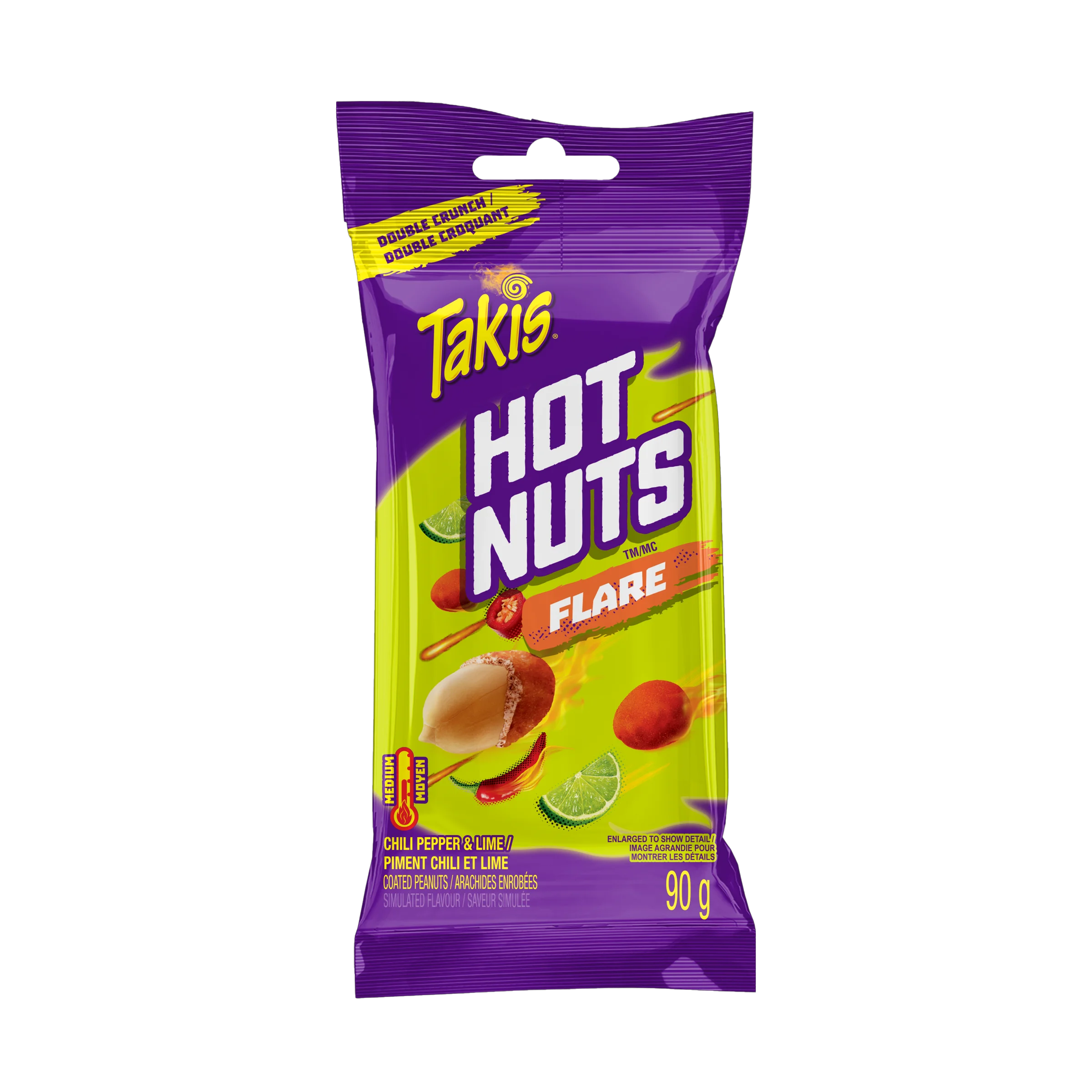 Hot Nuts - Takis Flare - 90 g | Amerikanische Snacks, S&uuml;&szlig;igkeiten und Drinks g&uuml;nstig online kaufen - Hookain Candy-Onlineshop  2