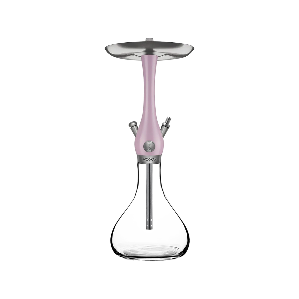 Wookah - Mini - Smooth Clear Mauve - Komplettset Bundle 1