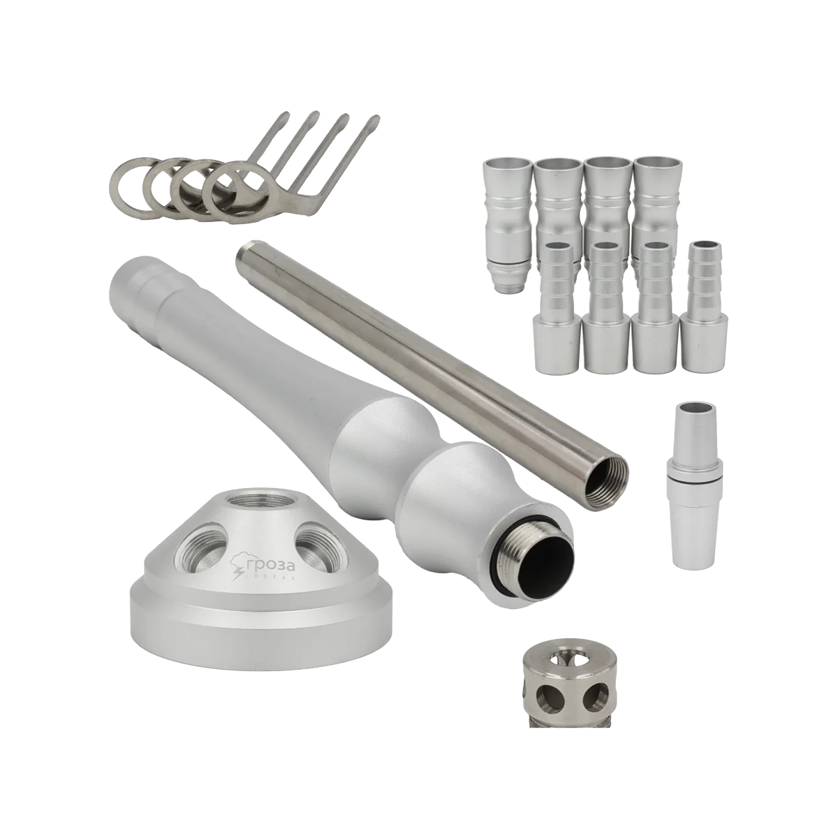 Rpoza - Aluminum - Medium - Silver