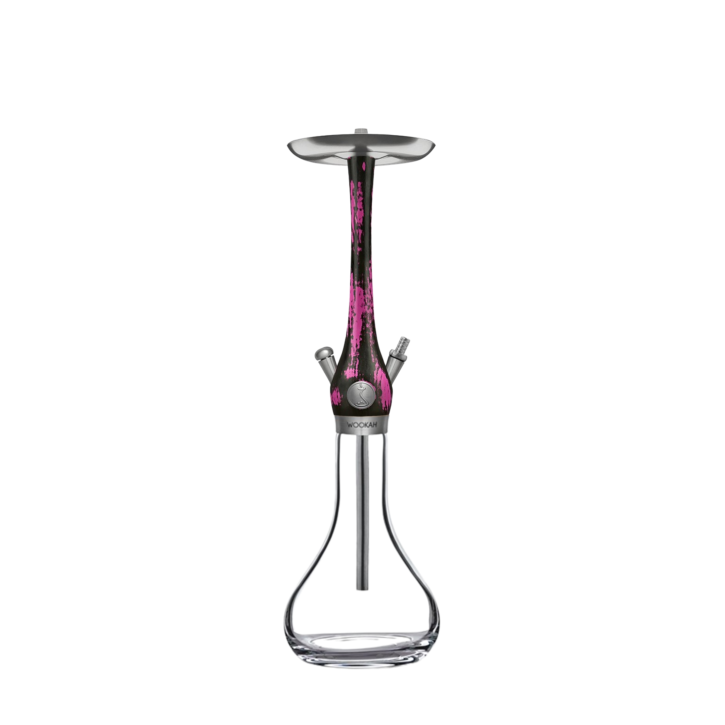 Wookah - Set - Black & Pink Body - Smooth Vase - Bundle 1