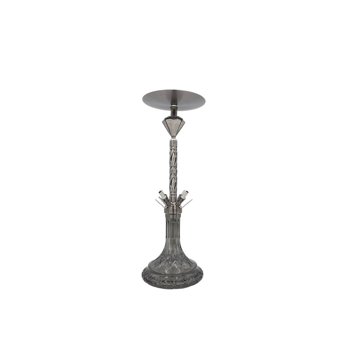 Diamond Hookah - Huracann 10.0 - Silver