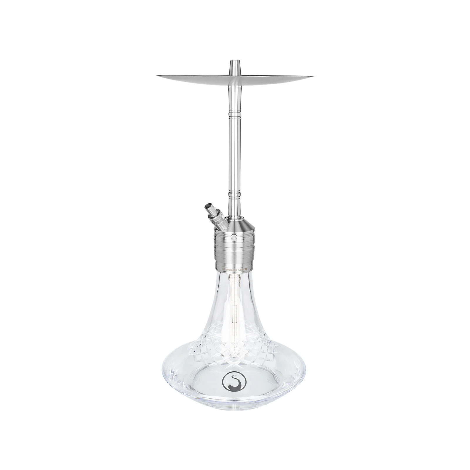 Steamulation Ultimate One Gen. III Crystal – Profi-Shisha mit 1 Anschluss & Top-Features 1