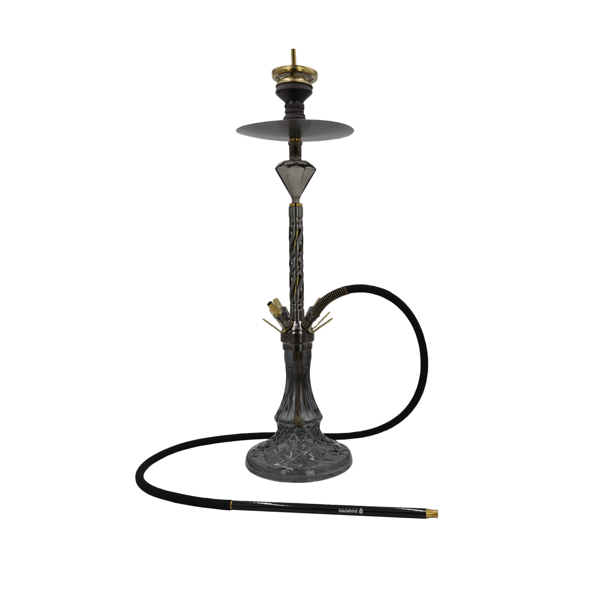 Diamond Hookah - Huracann 11.00 - Black 1