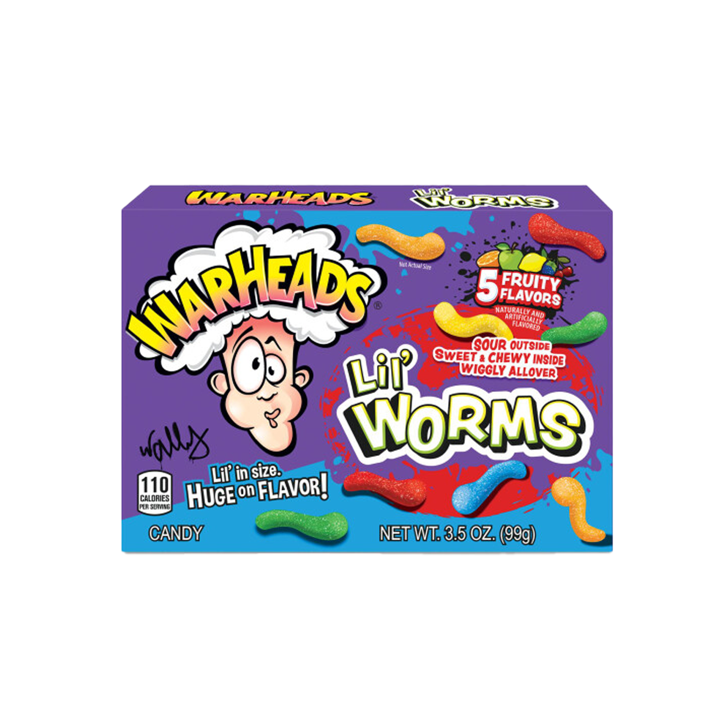 Warheads Lil Worms 99 g | Jetzt Online bestellen - 2