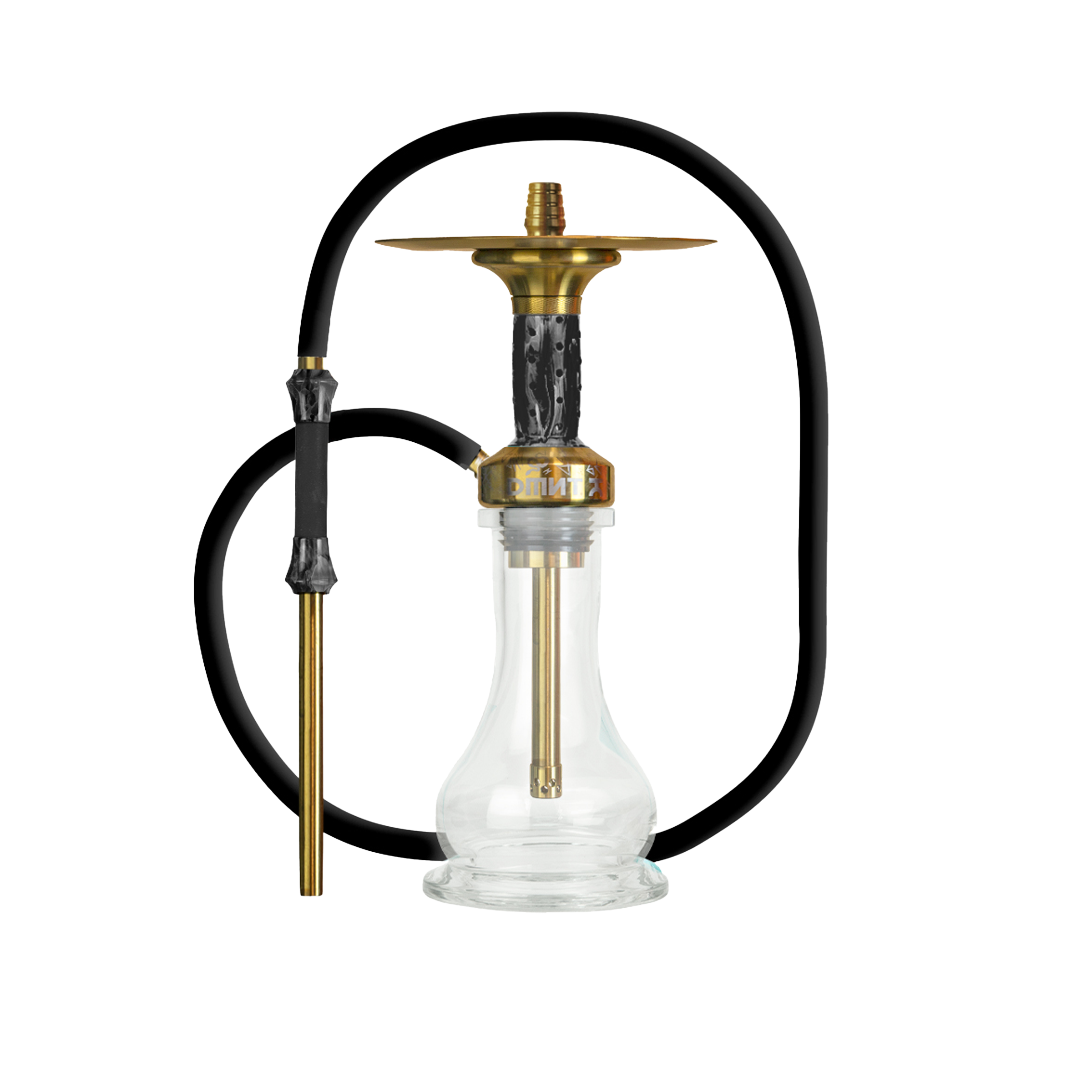 DMNT Shisha Alkimia Premium Black & Gold Shishapfeife