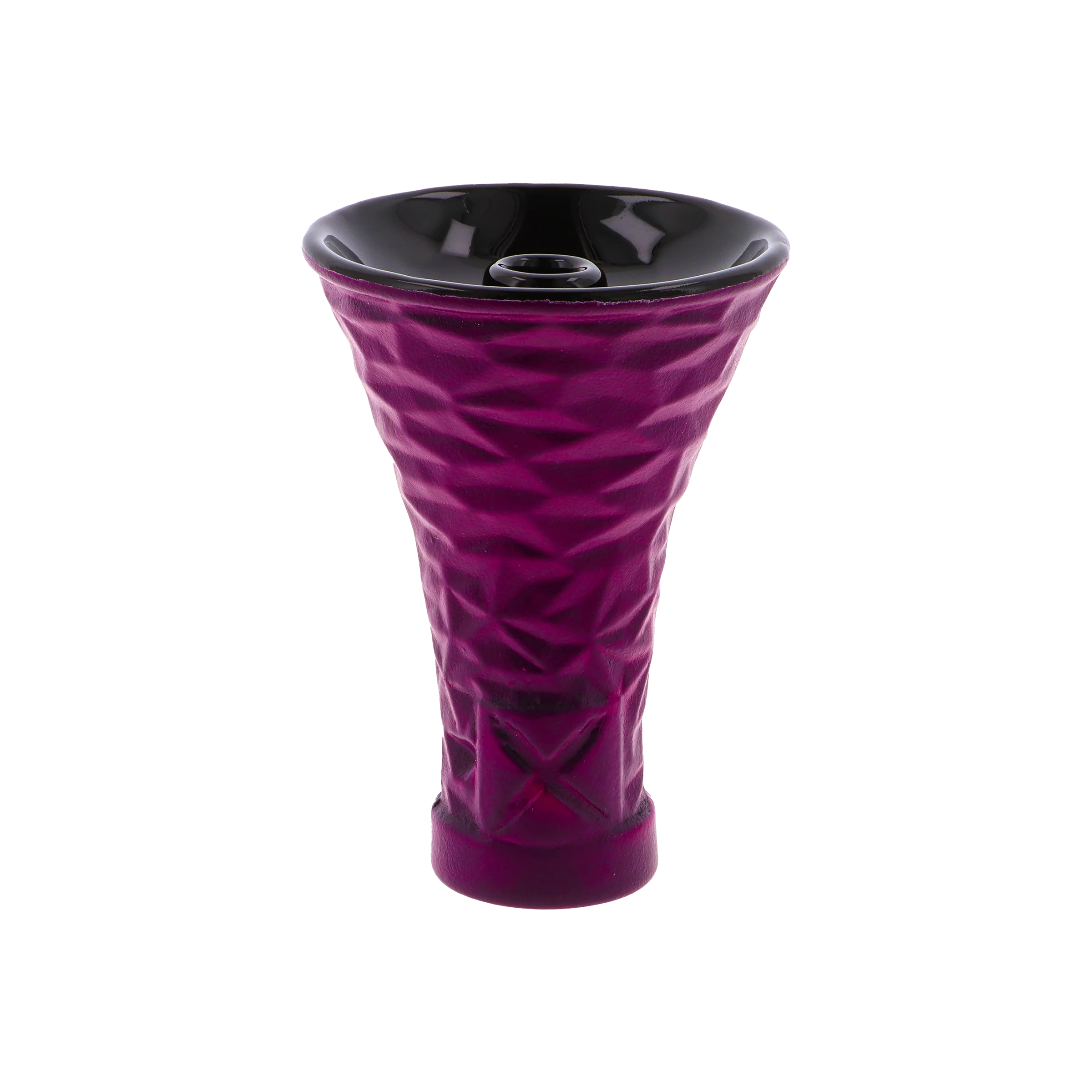 X-Schischa x Werkbund - Phunnel - Polygon - Purple Black | Alle neuen Farben der Low Capacity Bowl Köpfe günstig online kaufen - Hookain Shisha-Onlineshop