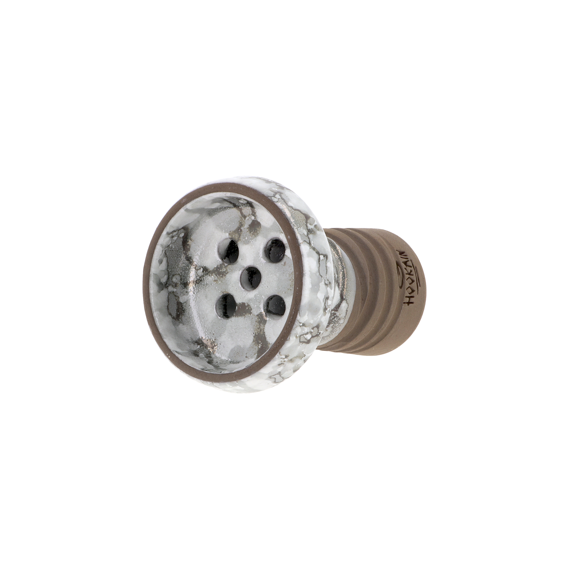 Drip Bowl V2 5 Hole Cracked Silver | Handgefertigte Shisha-Köpfe 3 Drip Bowl V2 5 Hole Cracked Silver | Handgefertigte Shisha-Köpfe 3