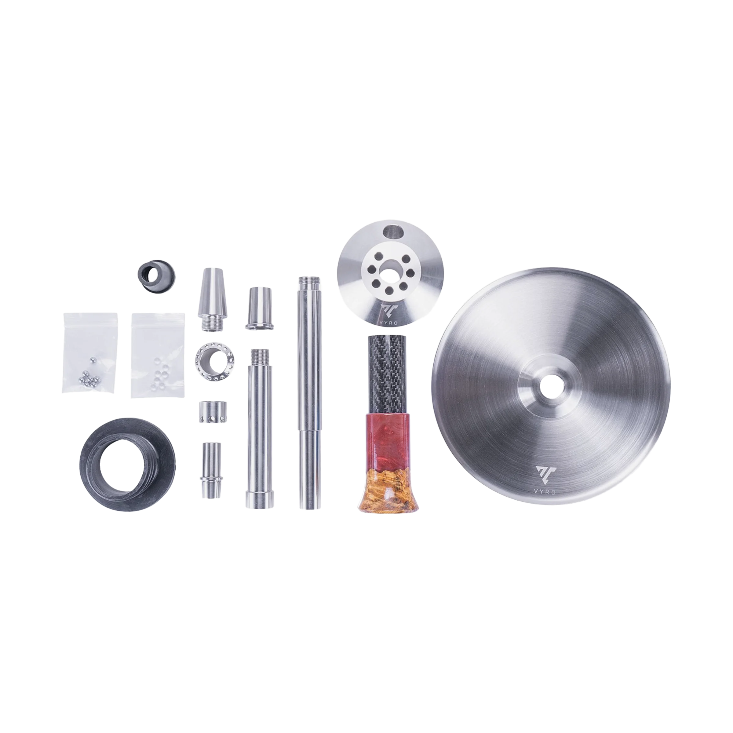 VYRO - Penta - Red - Cut Grey | Shisha günstig Online bestellen2