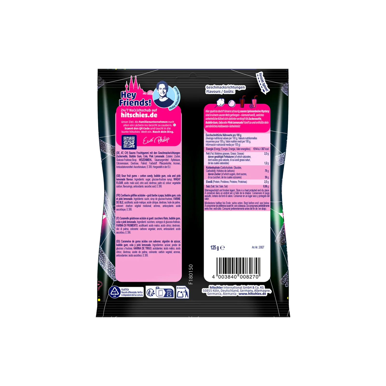 Hitschies Saure Spinnenbeine125 g | Candy günstig online 3