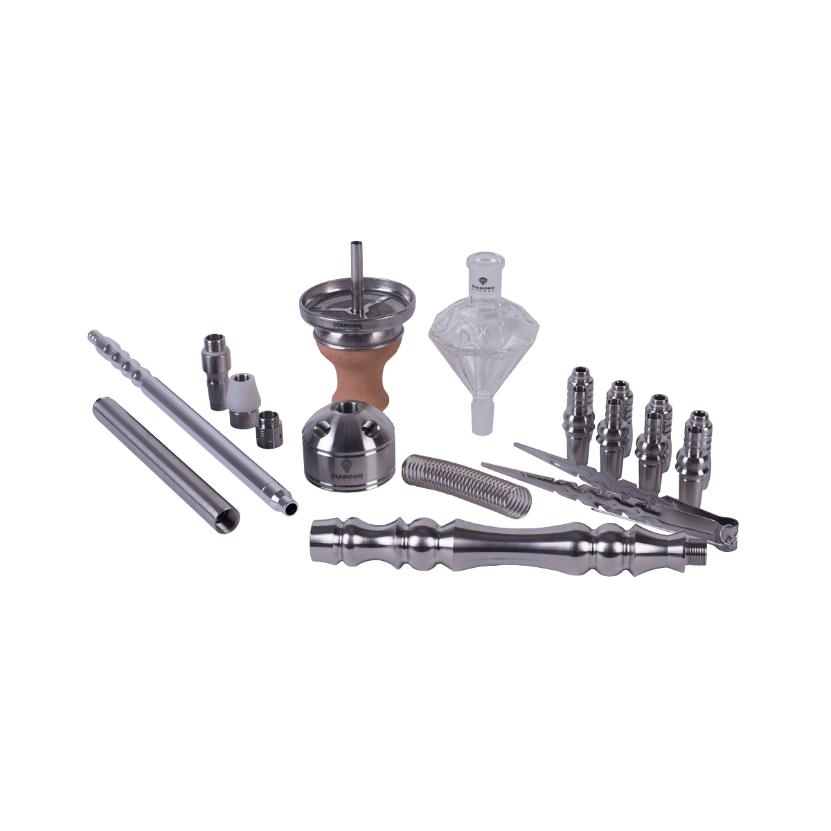 Diamond Hookah - Centenary 6.0 - Transparent