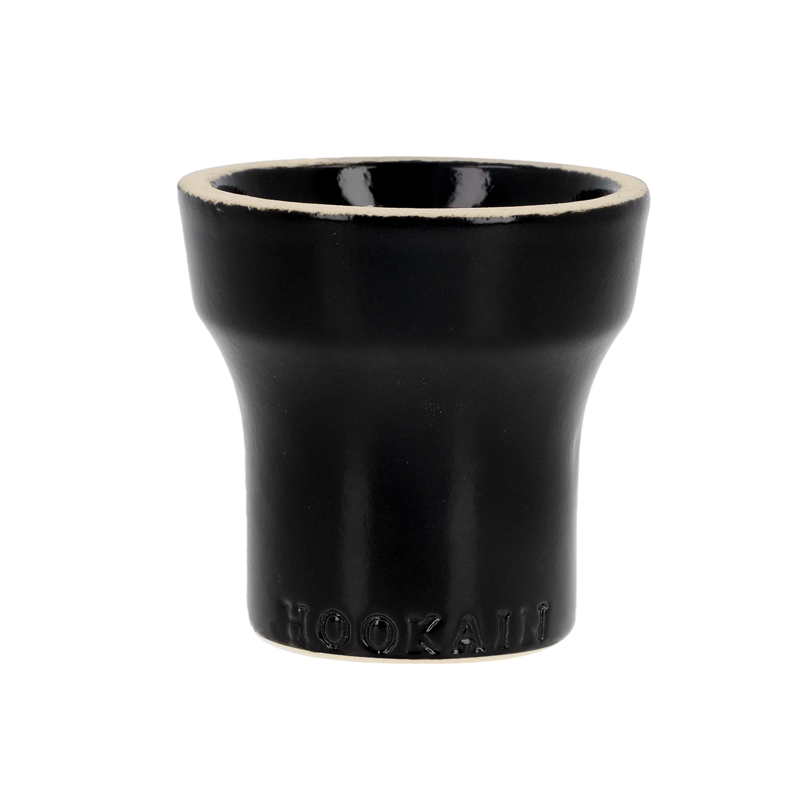 Pot - 5 Hole - HOOKAIN - Black Shiny  | Mehrloch Shishakopf 1