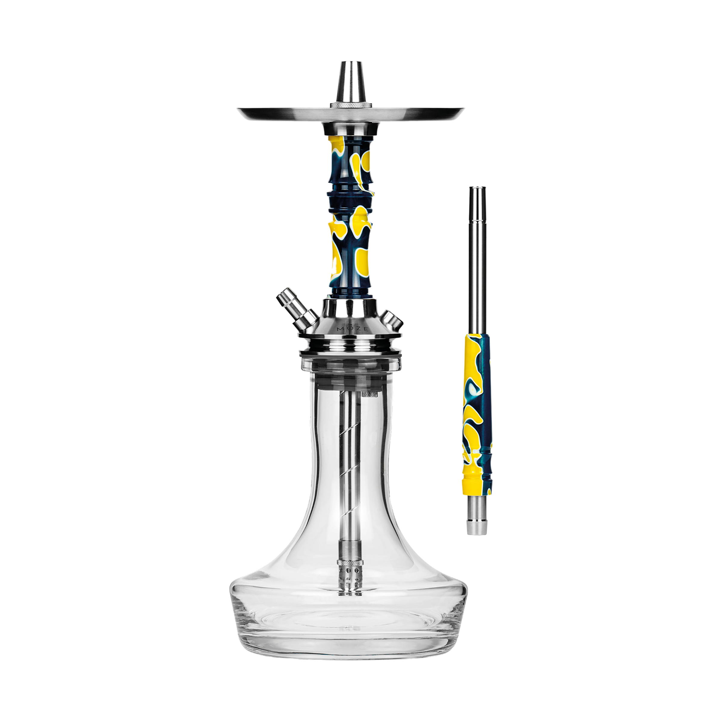 MOZE Breeze Pro Candy Line Blue / Yellow Shisha Online bestellen