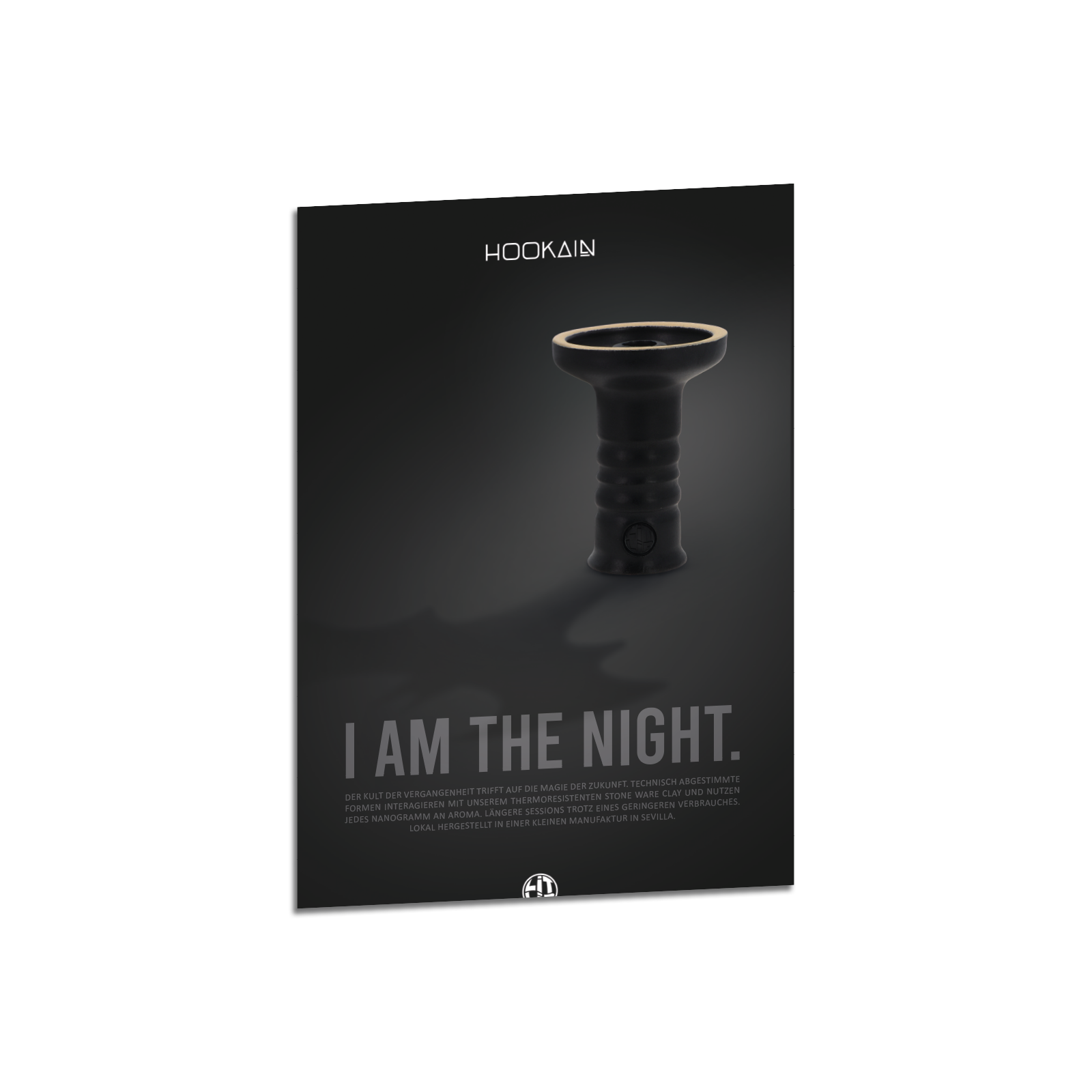 Hookain Poster - A3 - I Am The Night