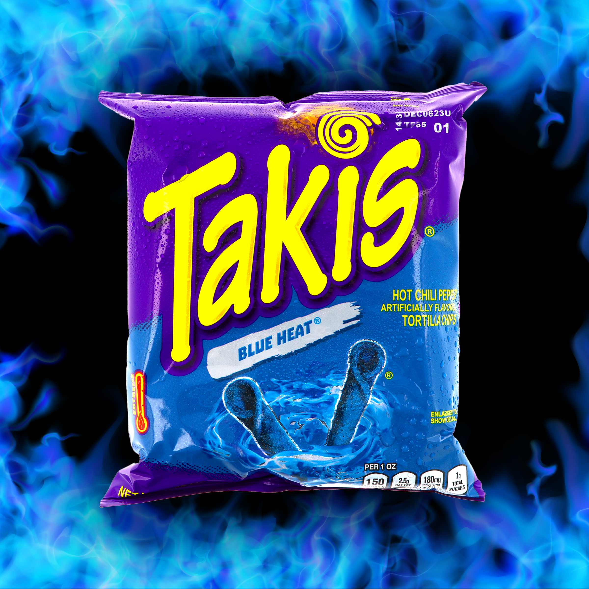 Takis - Blue Heat - 92,3 g | Chili & Lime - Special Edition Tortilla Chips günstig online kaufen - Hookain Snack-Onlineshop1 Takis - Blue Heat - 92,3 g | Chili & Lime - Special Edition Tortilla Chips günstig online kaufen - Hookain Snack-Onlineshop1